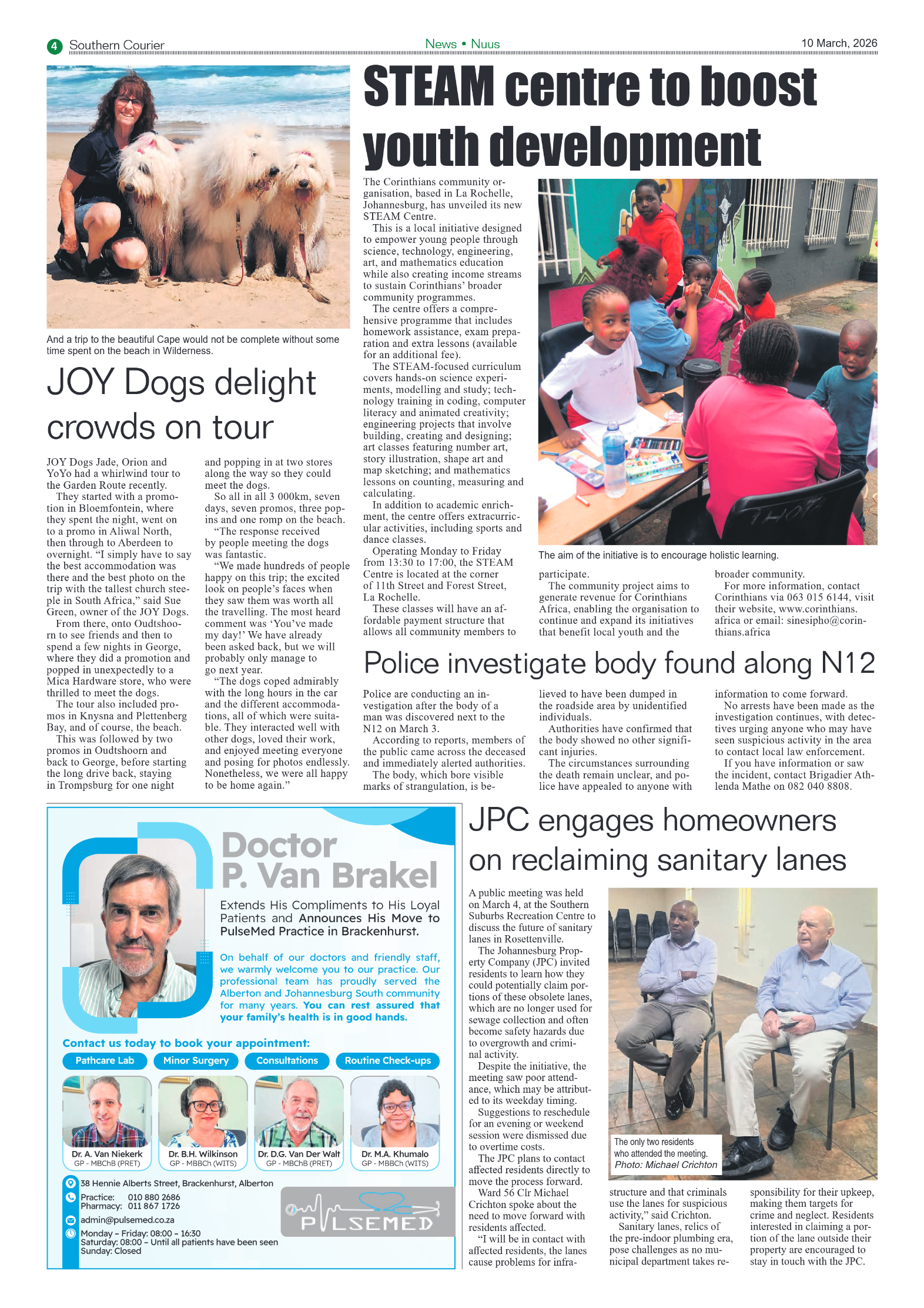 Southern Courier 10 March 2026 page 6