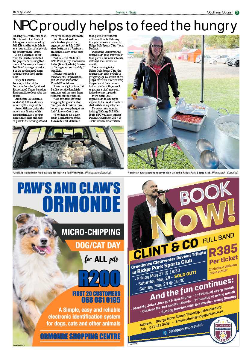 Southern Courier 10 May 2022 page 3