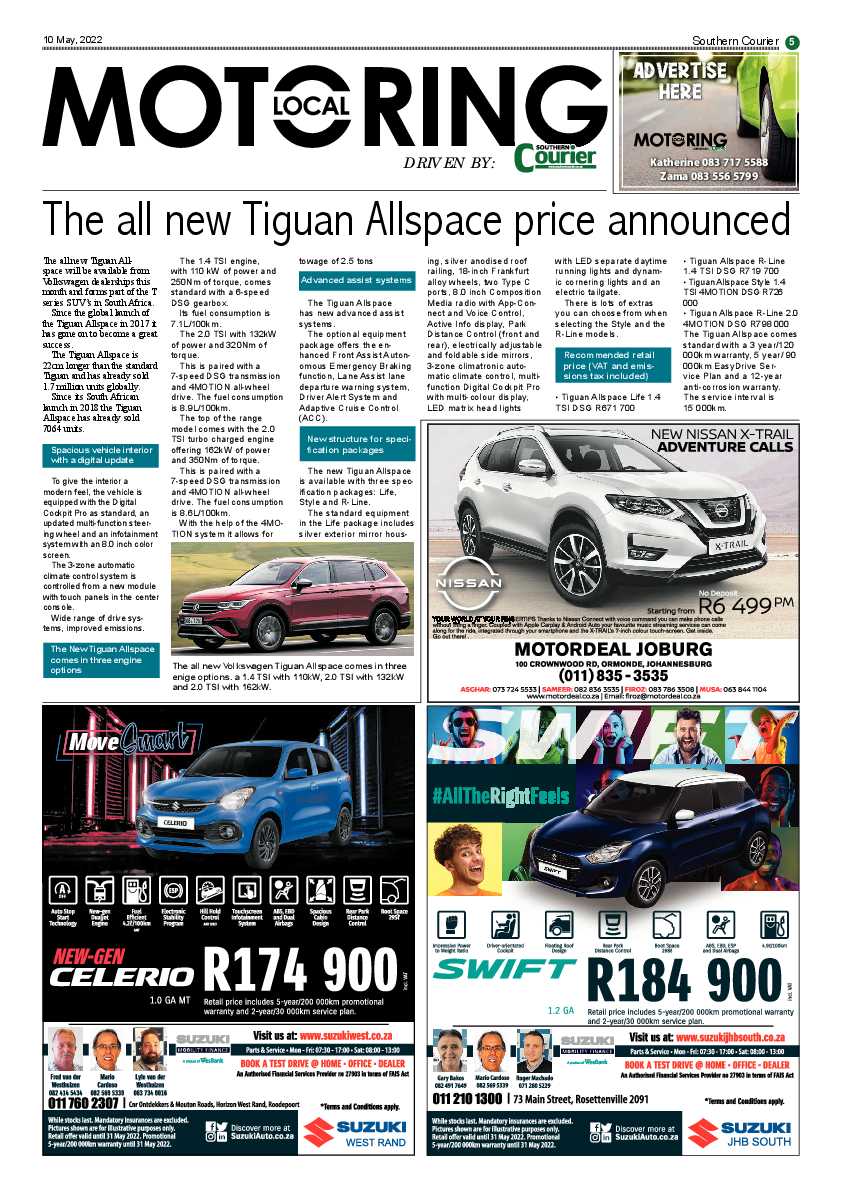 Southern Courier 10 May 2022 page 5