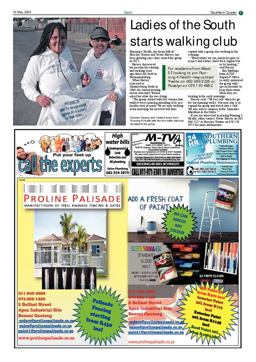 Southern Courier 10 May 2022 page 7