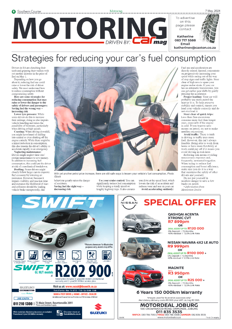 Southern Courier 10 May 2024 page 6