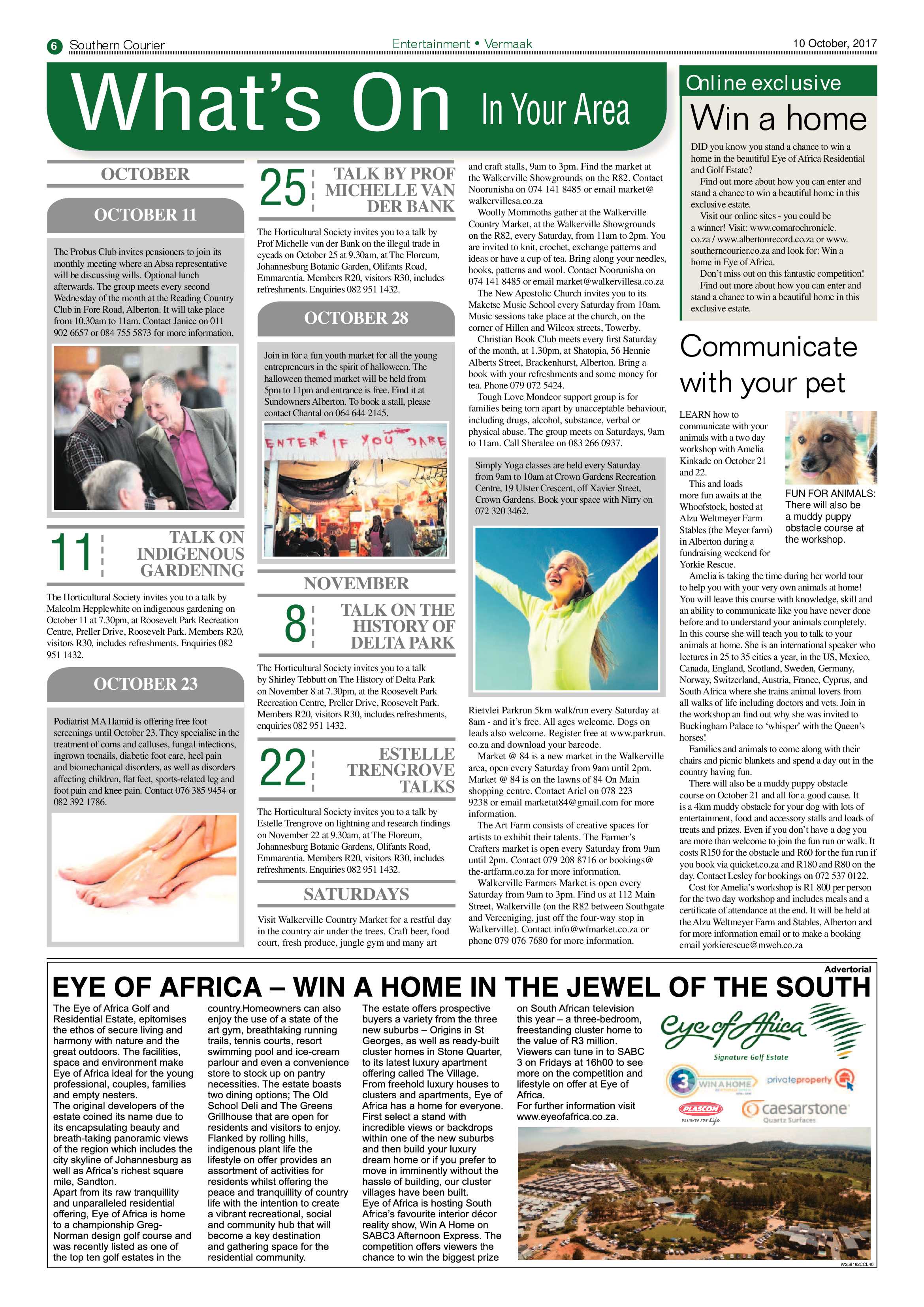 Southern Courier 10 October 2017 page 6