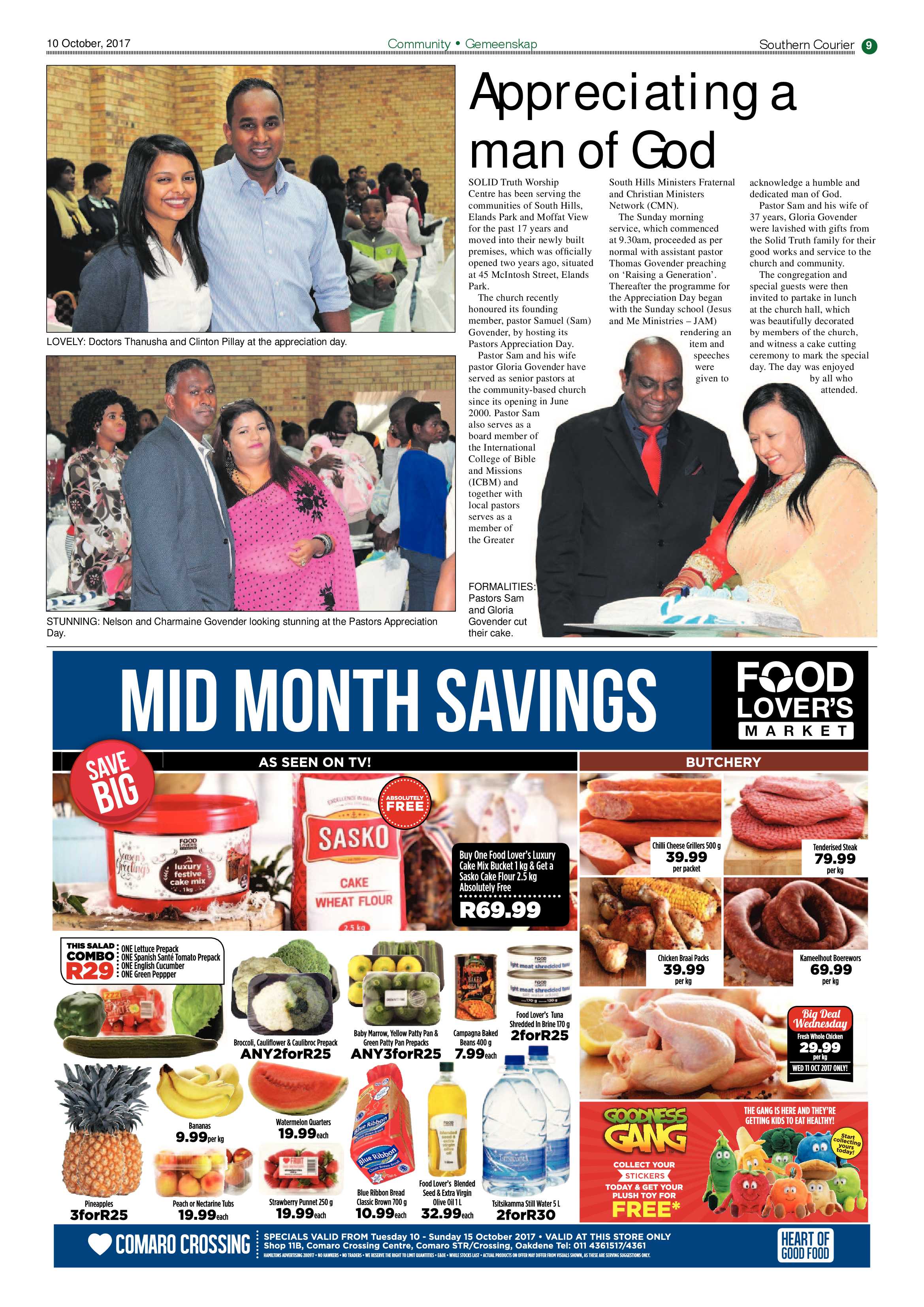 Southern Courier 10 October 2017 page 9