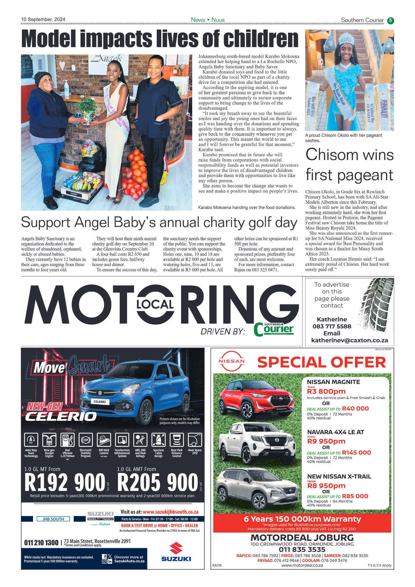 Southern Courier 10 September 2024 page 5