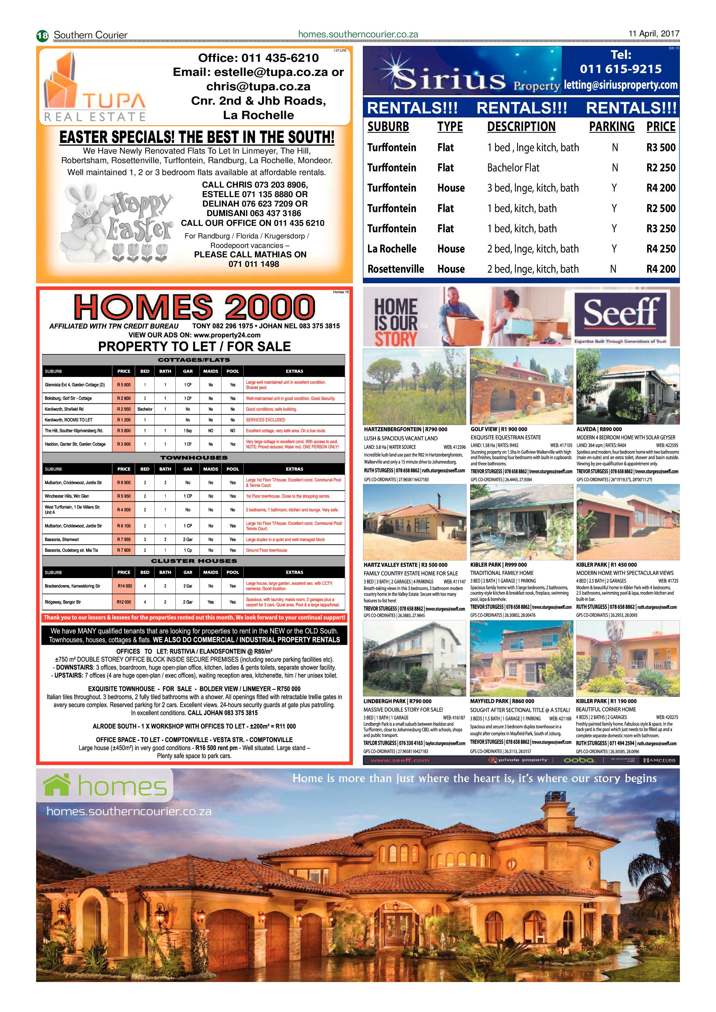 Southern Courier 11 April 2017 page 18