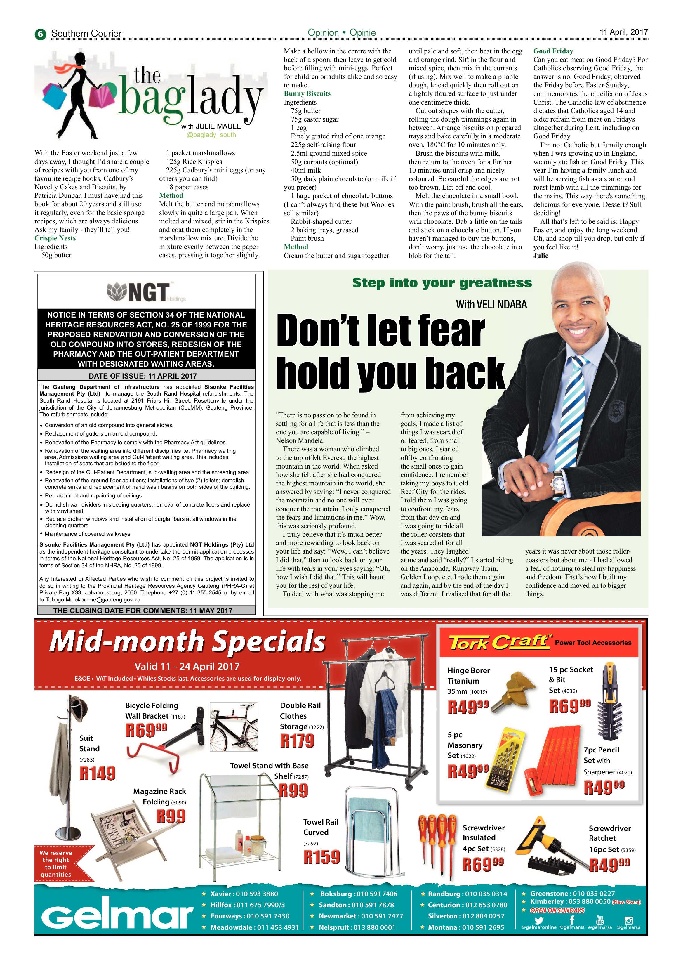 Southern Courier 11 April 2017 page 6