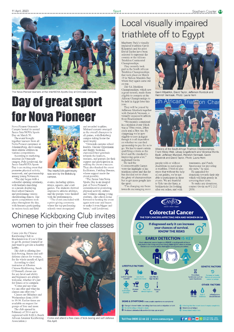 Southern Courier 11 April 2023 page 11