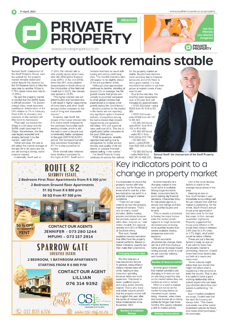 Southern Courier 11 April 2023 page 8