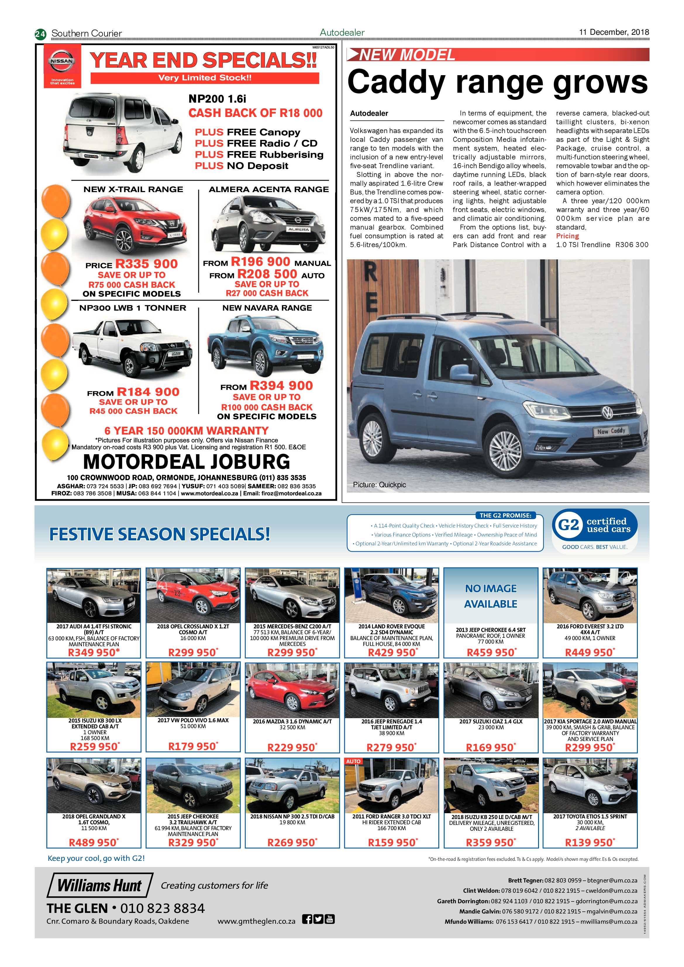 Southern Courier 11 December 2018 page 24