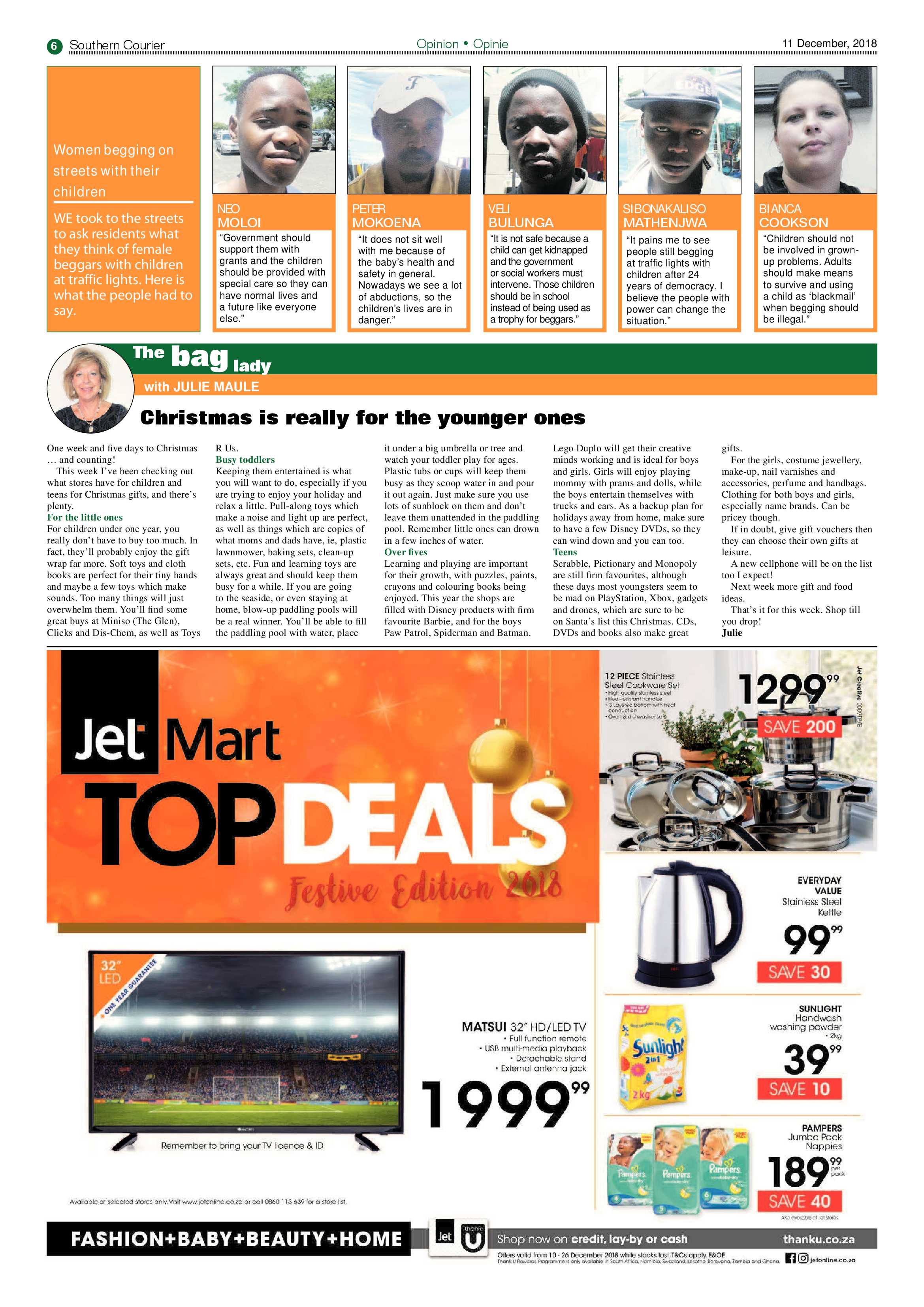Southern Courier 11 December 2018 page 6