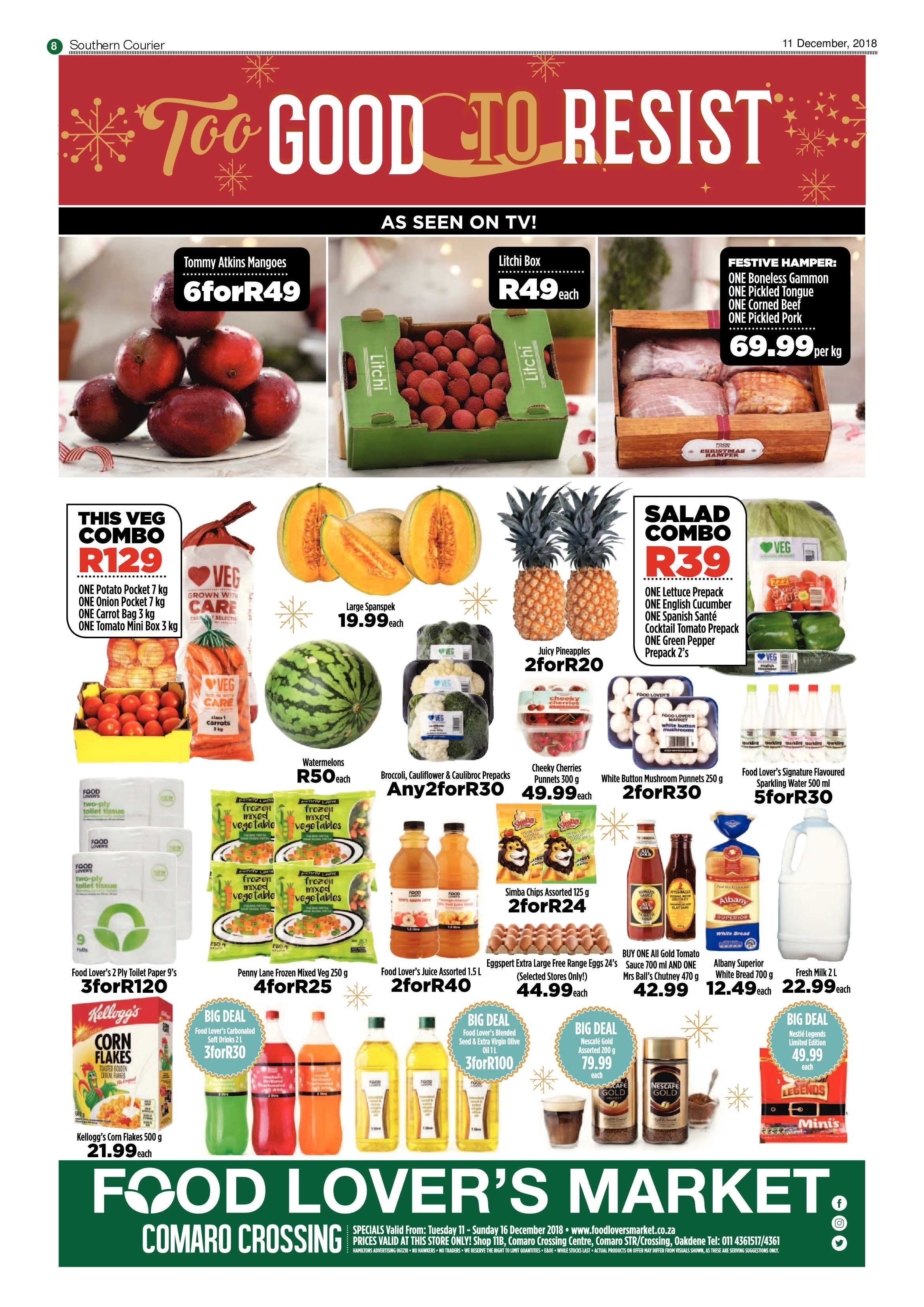 Southern Courier 11 December 2018 page 8