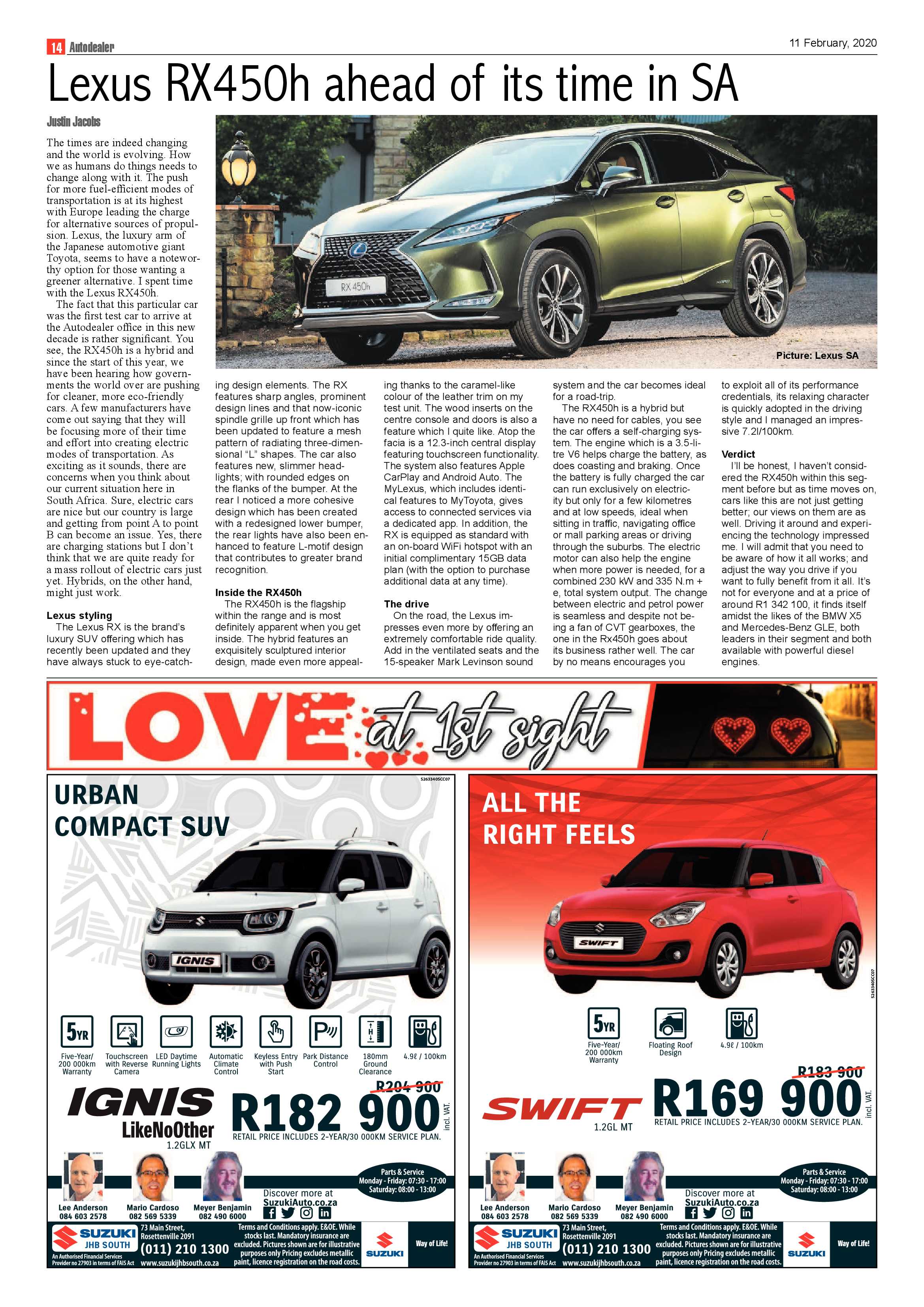 Southern Courier 11 February 2020 page 14