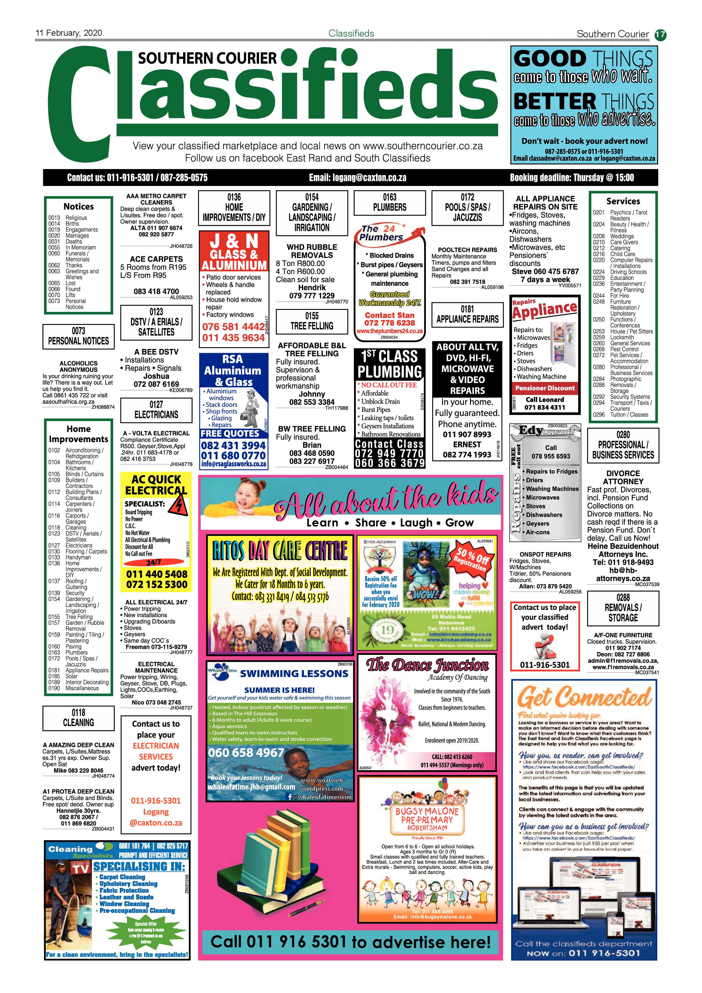 Southern Courier 11 February 2020 page 17