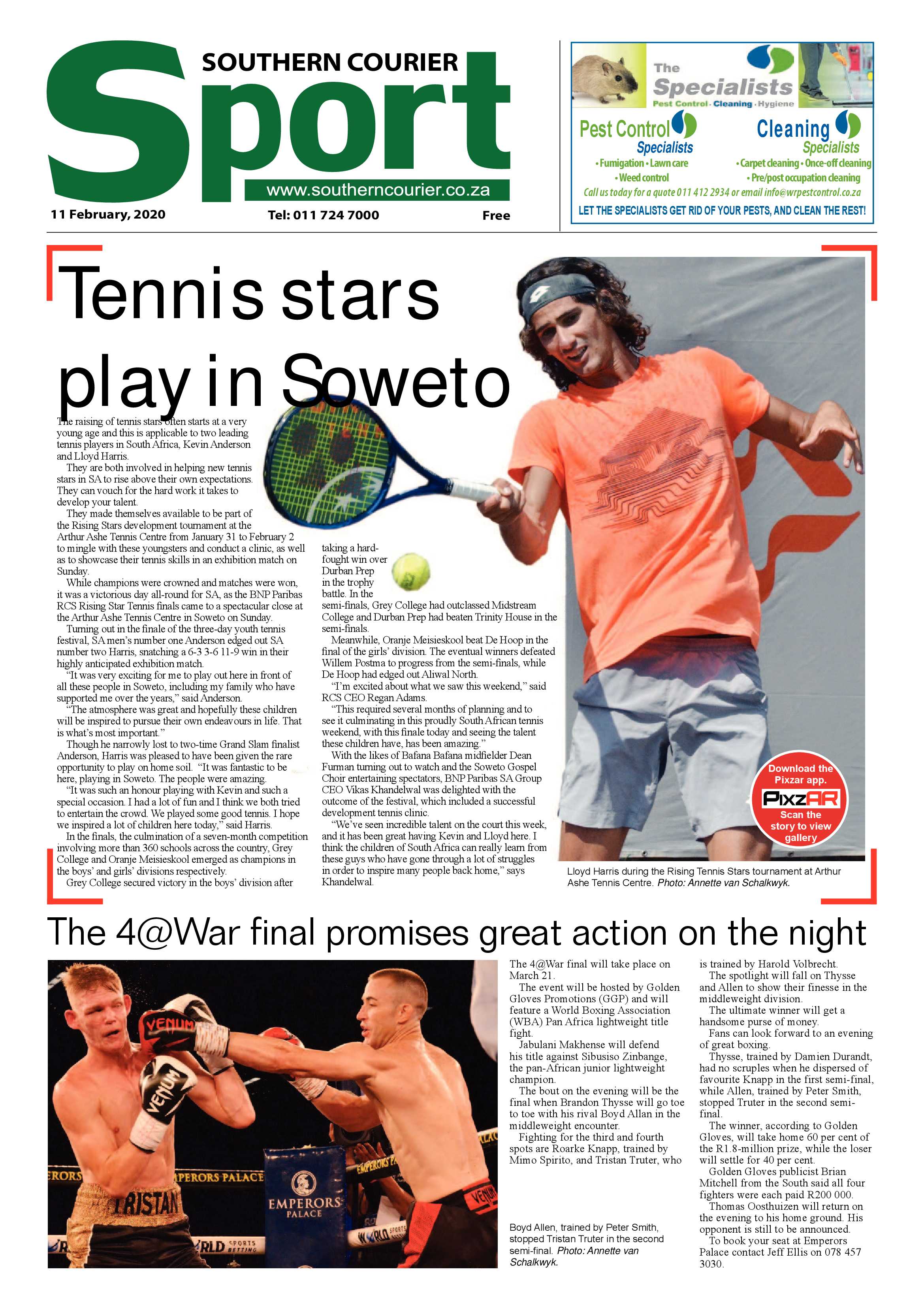 Southern Courier 11 February 2020 page 20