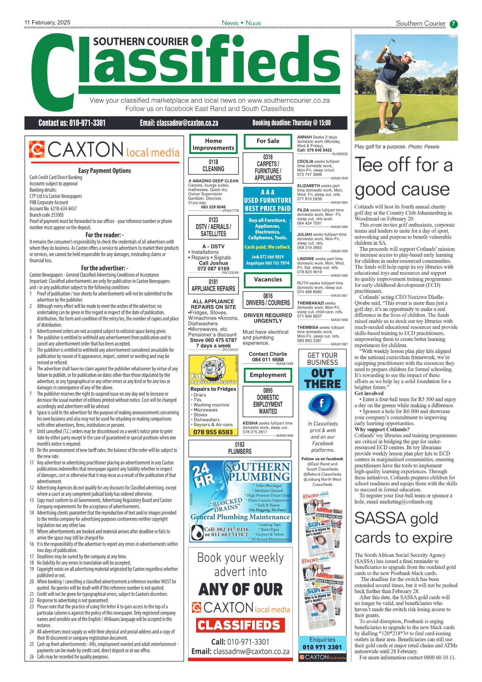 Southern Courier 11 February 2025 page 7