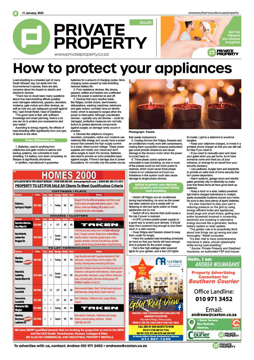 Southern Courier 11 January 2022 page 8