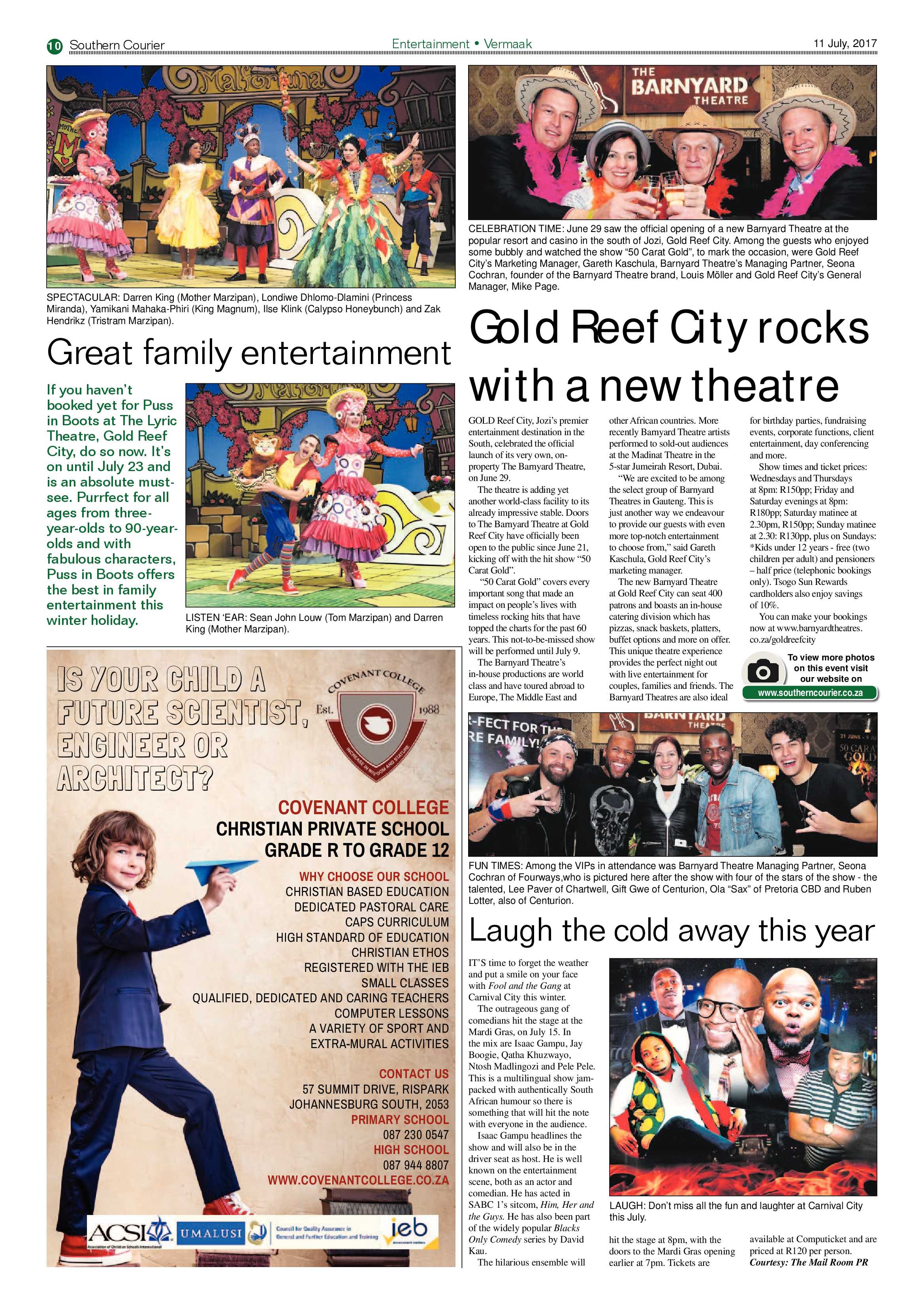 Southern Courier 11 July 2017 page 10