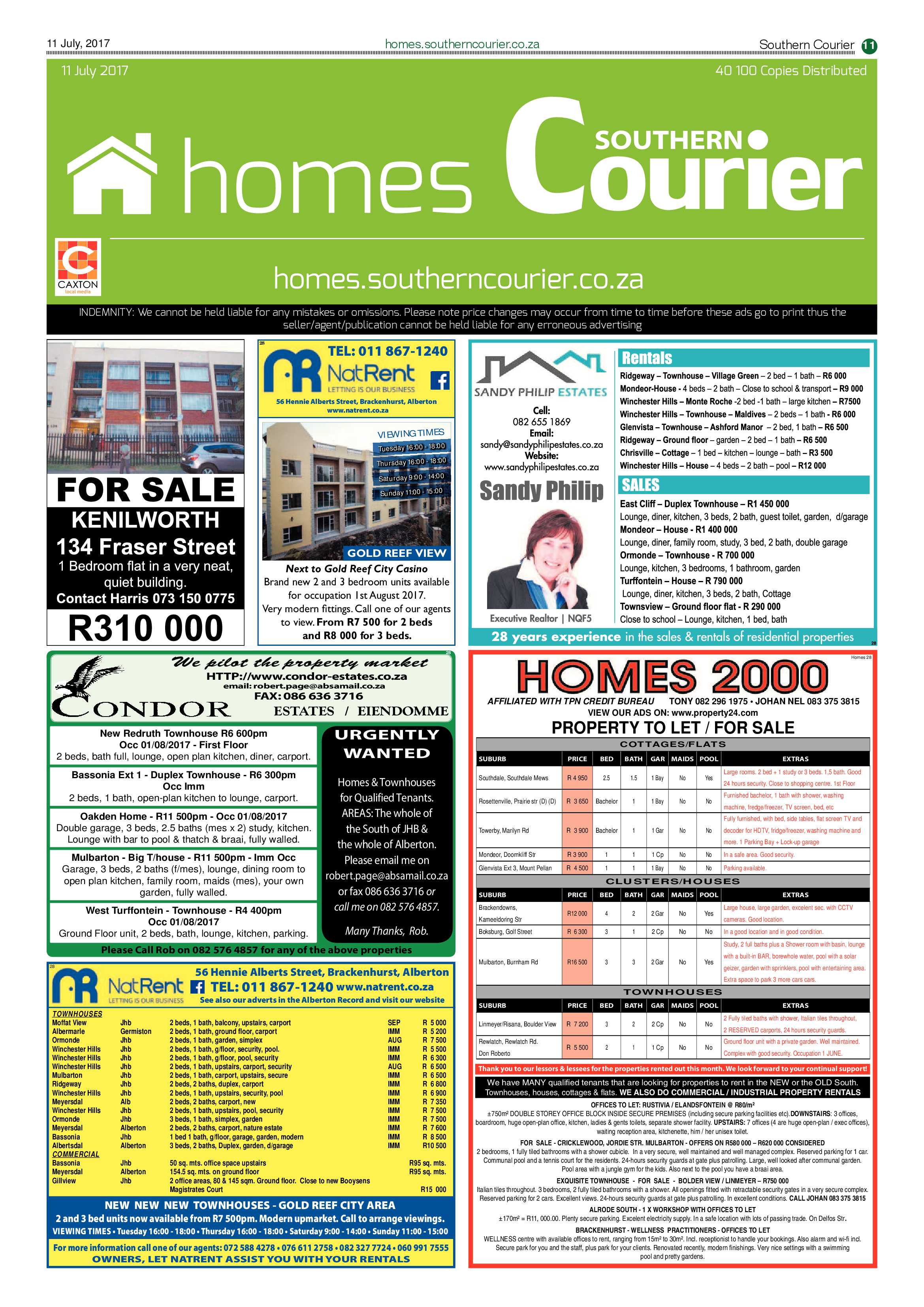 Southern Courier 11 July 2017 page 11