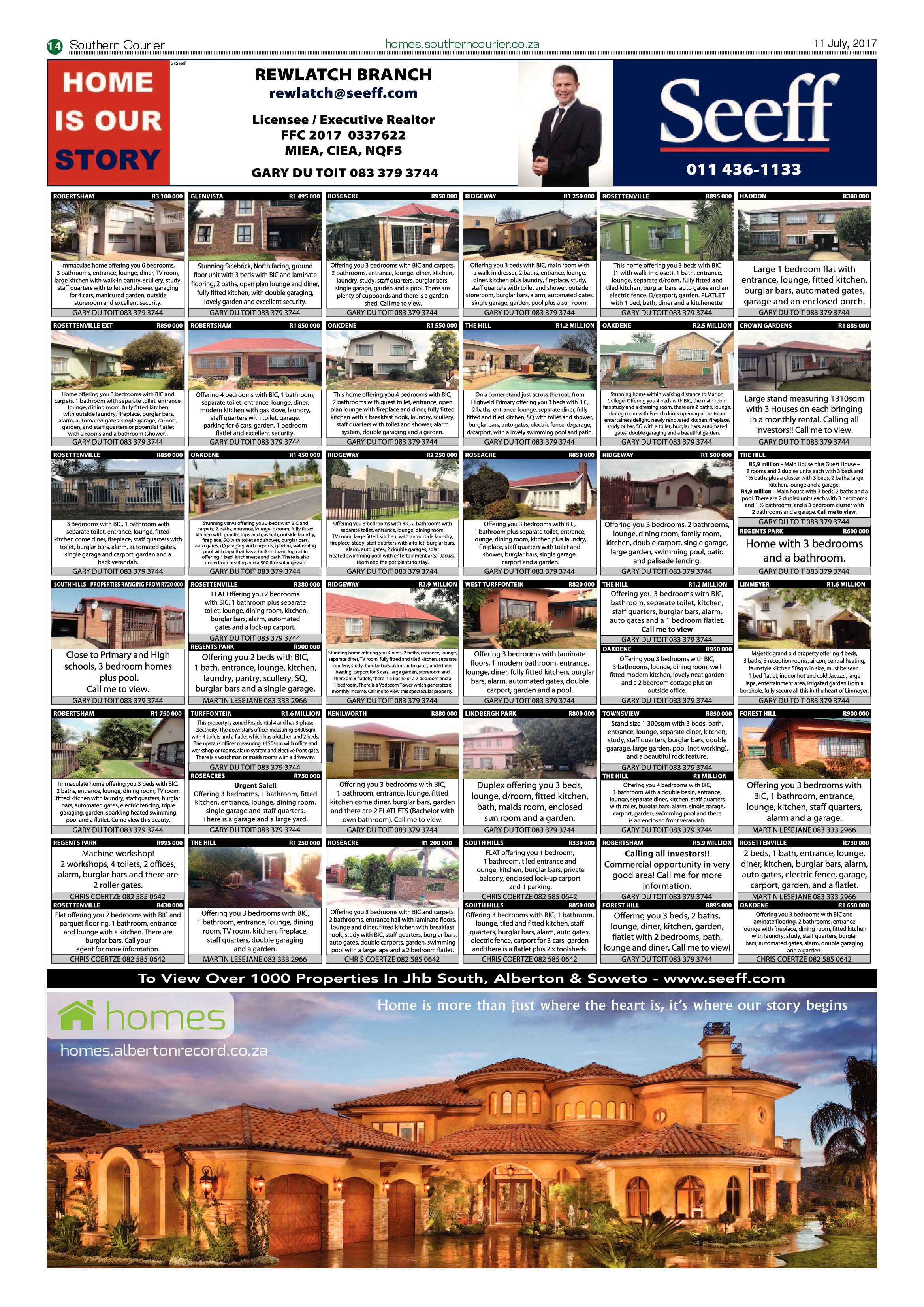 Southern Courier 11 July 2017 page 14