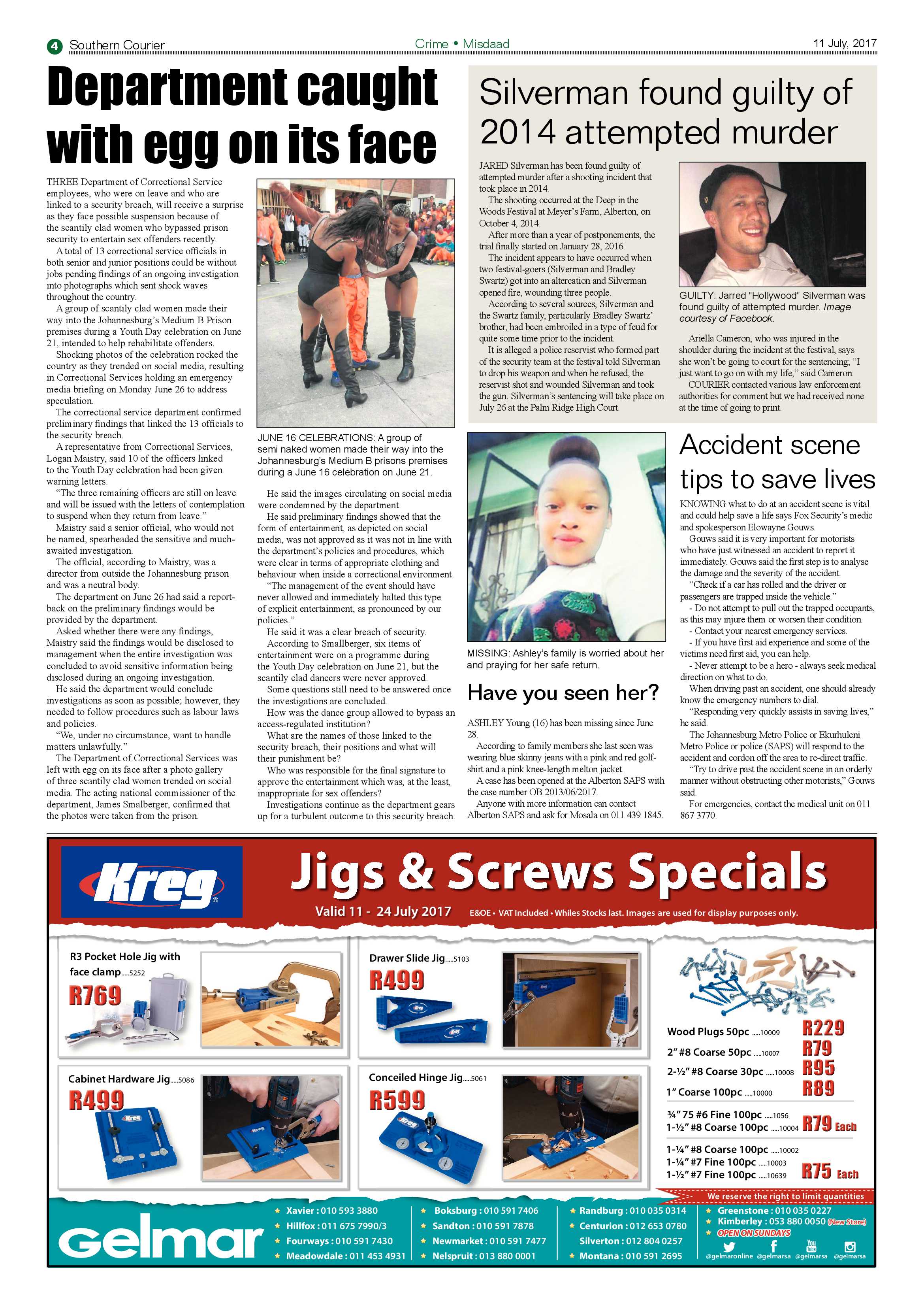 Southern Courier 11 July 2017 page 4
