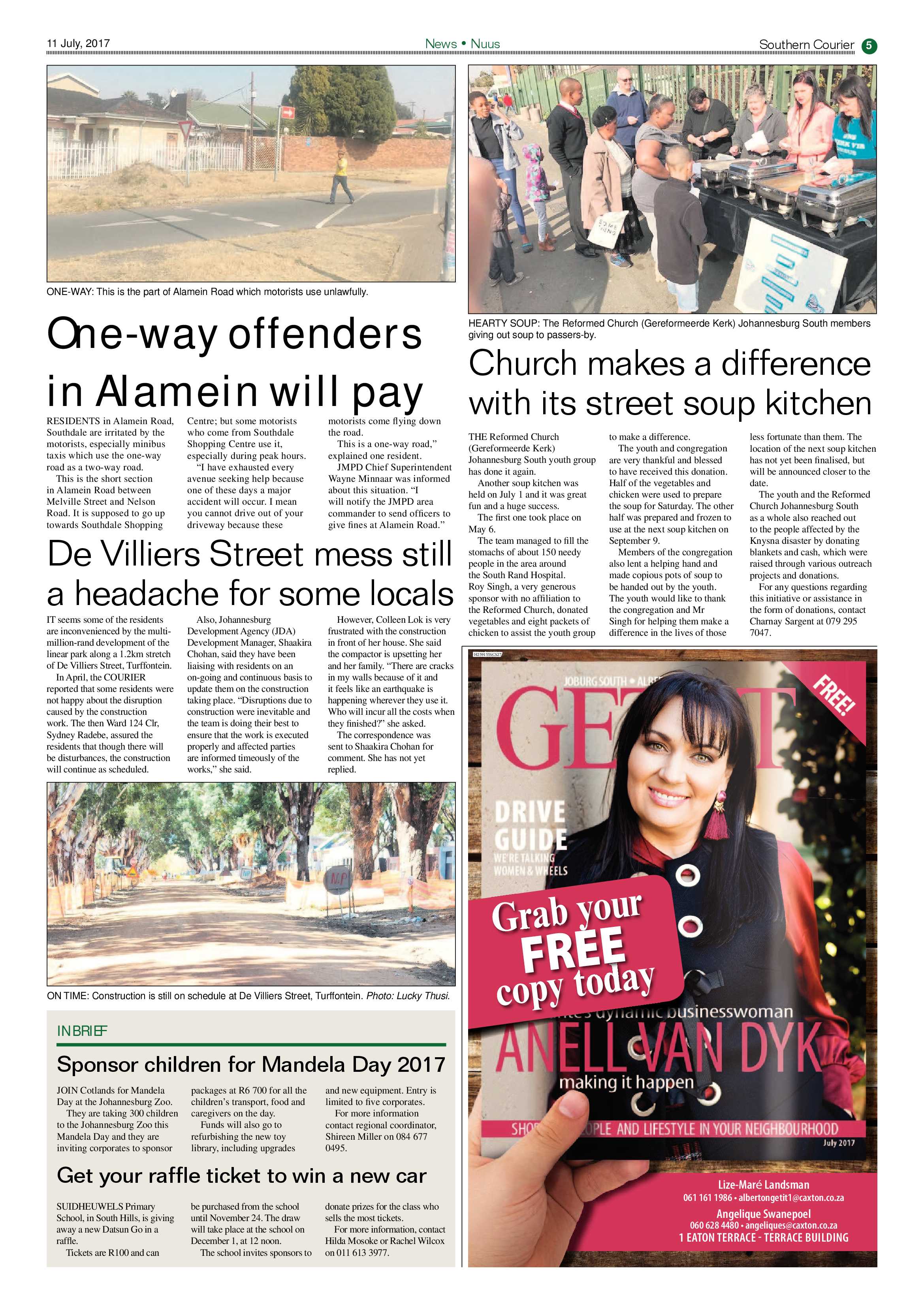 Southern Courier 11 July 2017 page 5