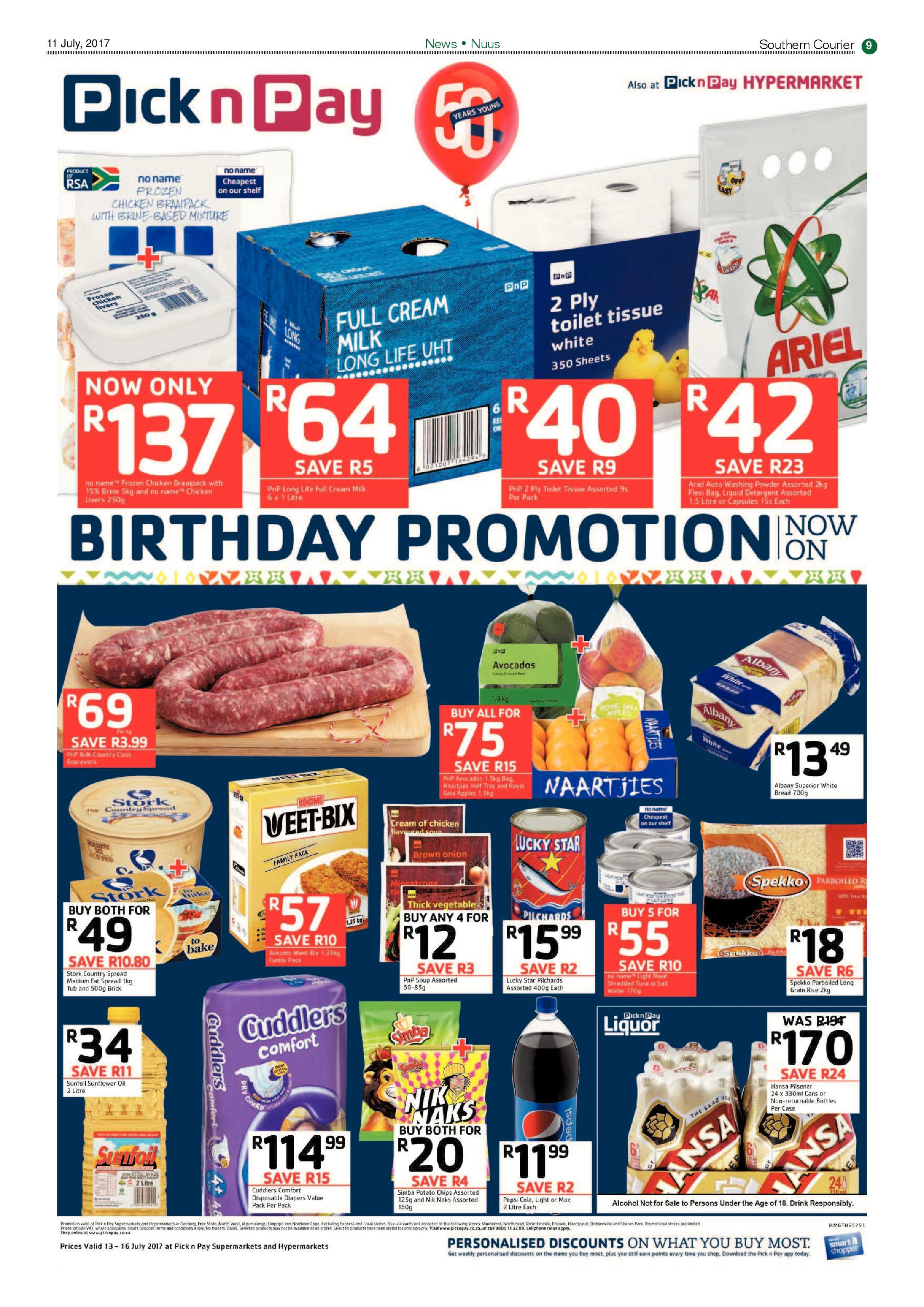 Southern Courier 11 July 2017 page 9