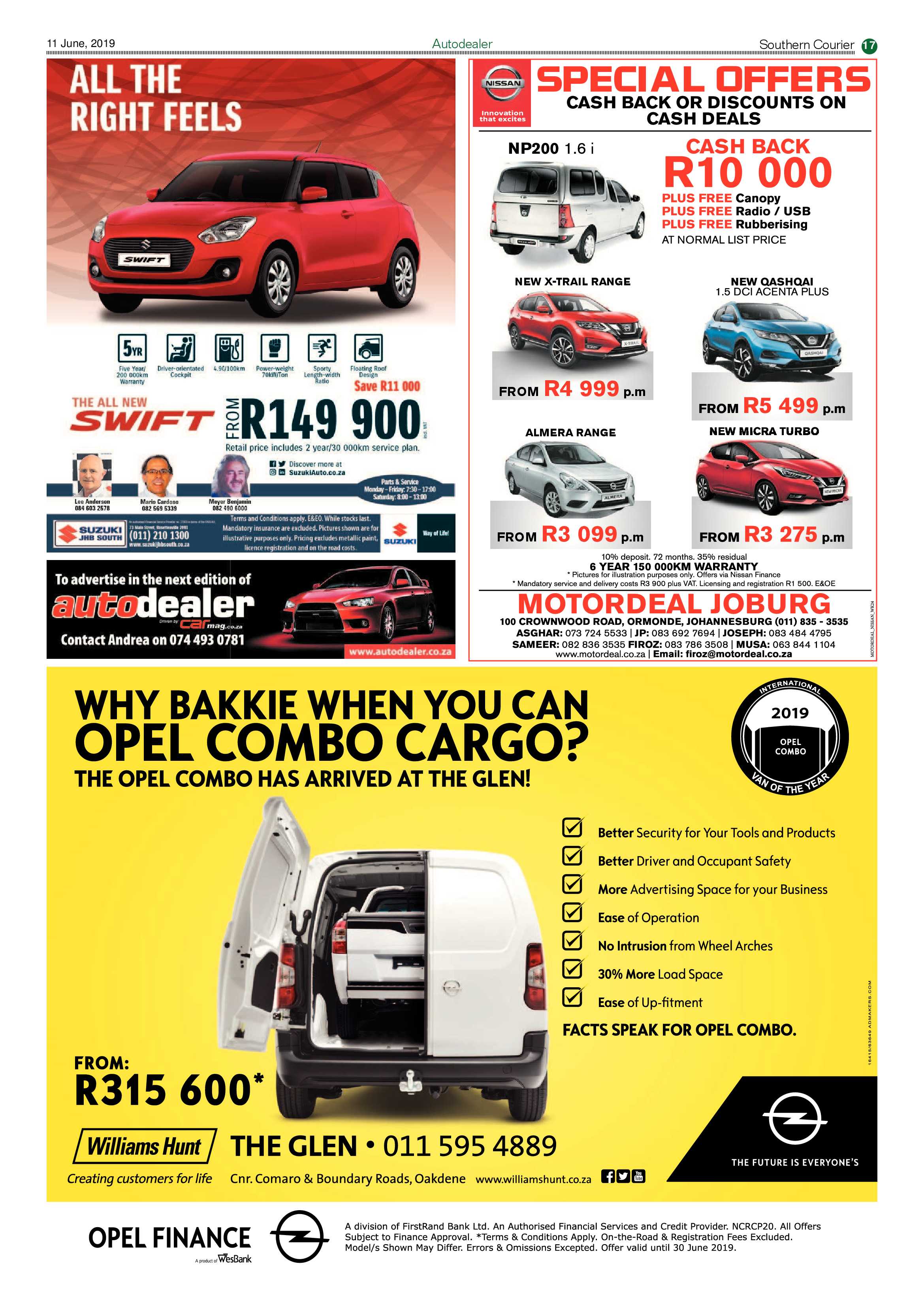 Southern Courier 11 June 2019 page 17