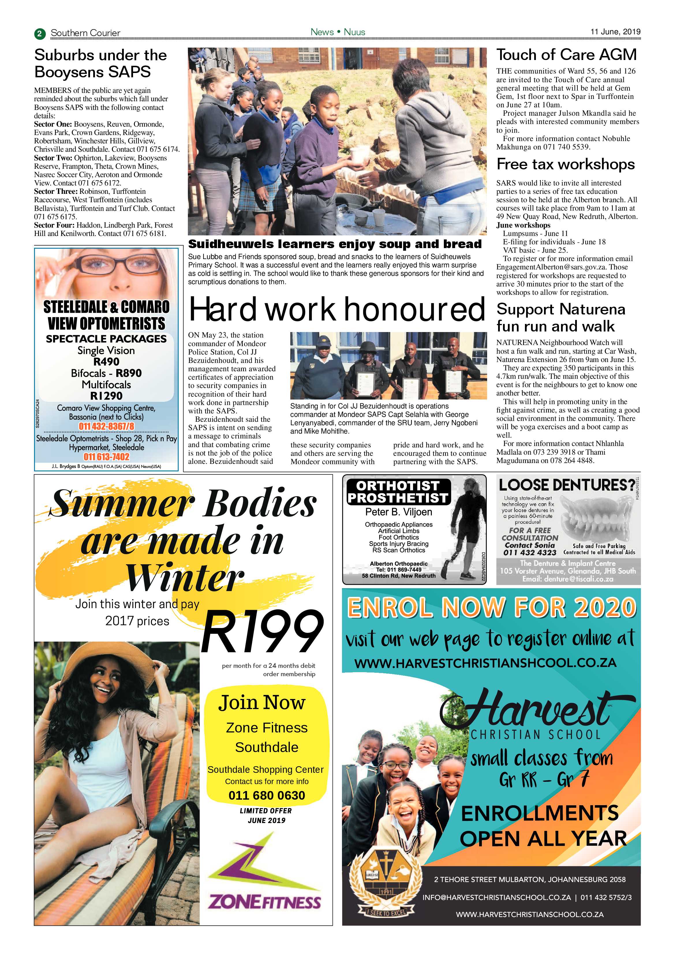 Southern Courier 11 June 2019 page 2