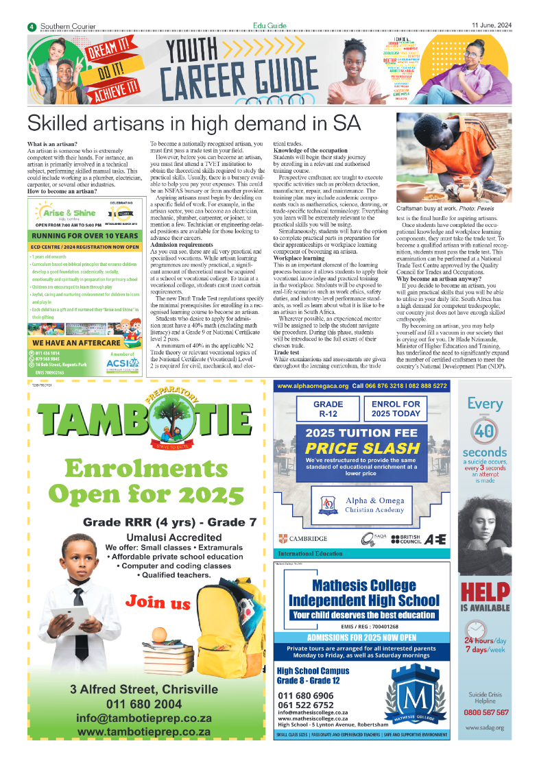 Southern Courier 11 June 2024 page 4