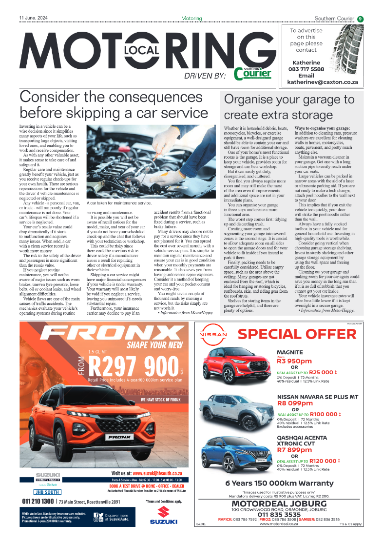 Southern Courier 11 June 2024 page 9