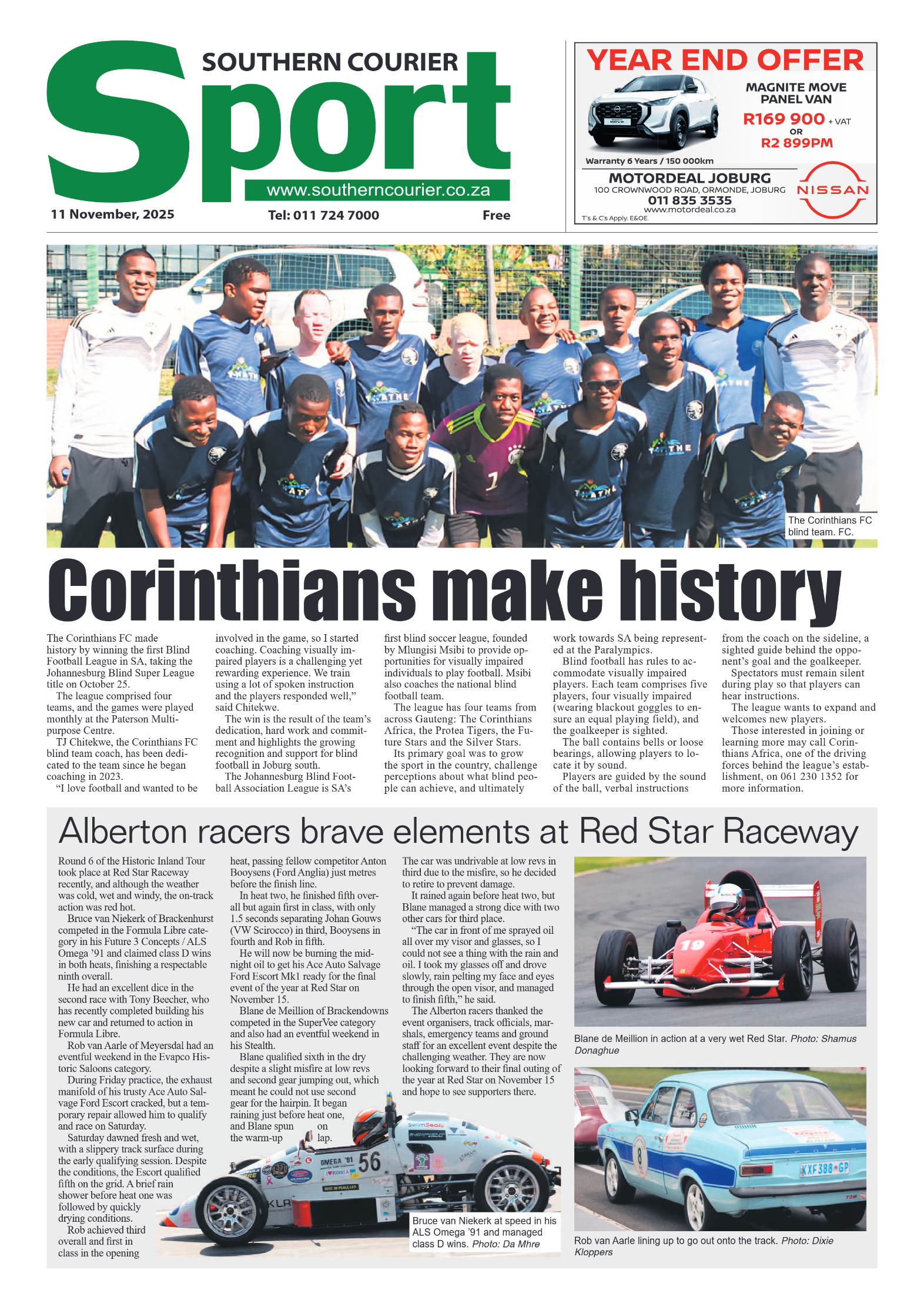 Southern Courier 11 November 2025 page 8