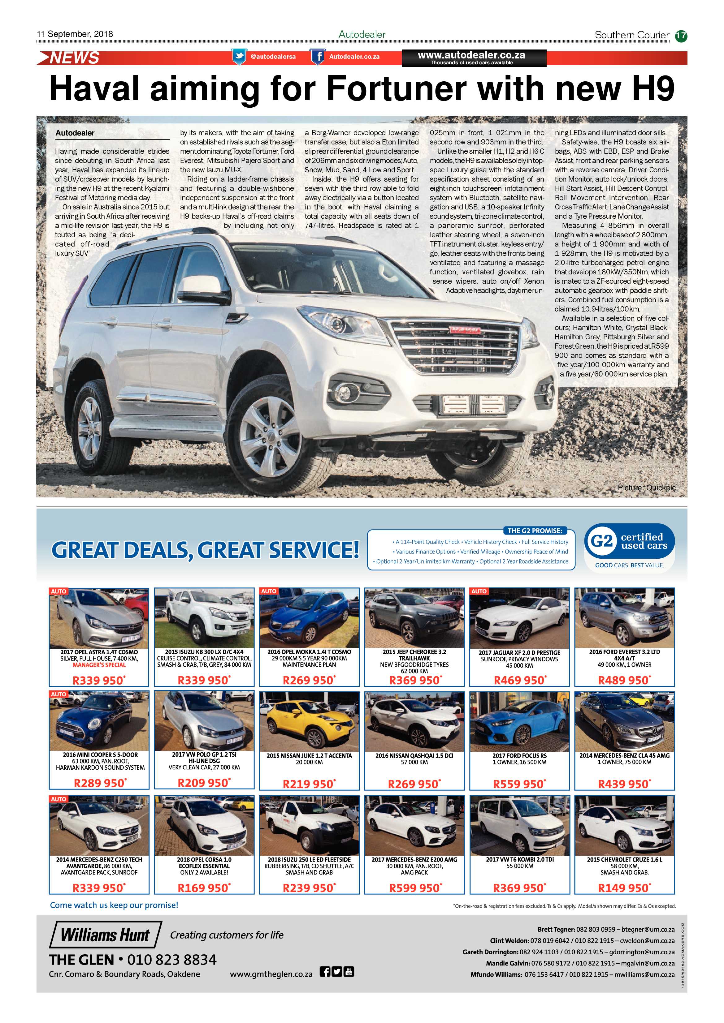 Southern Courier 11 September 2018 page 17