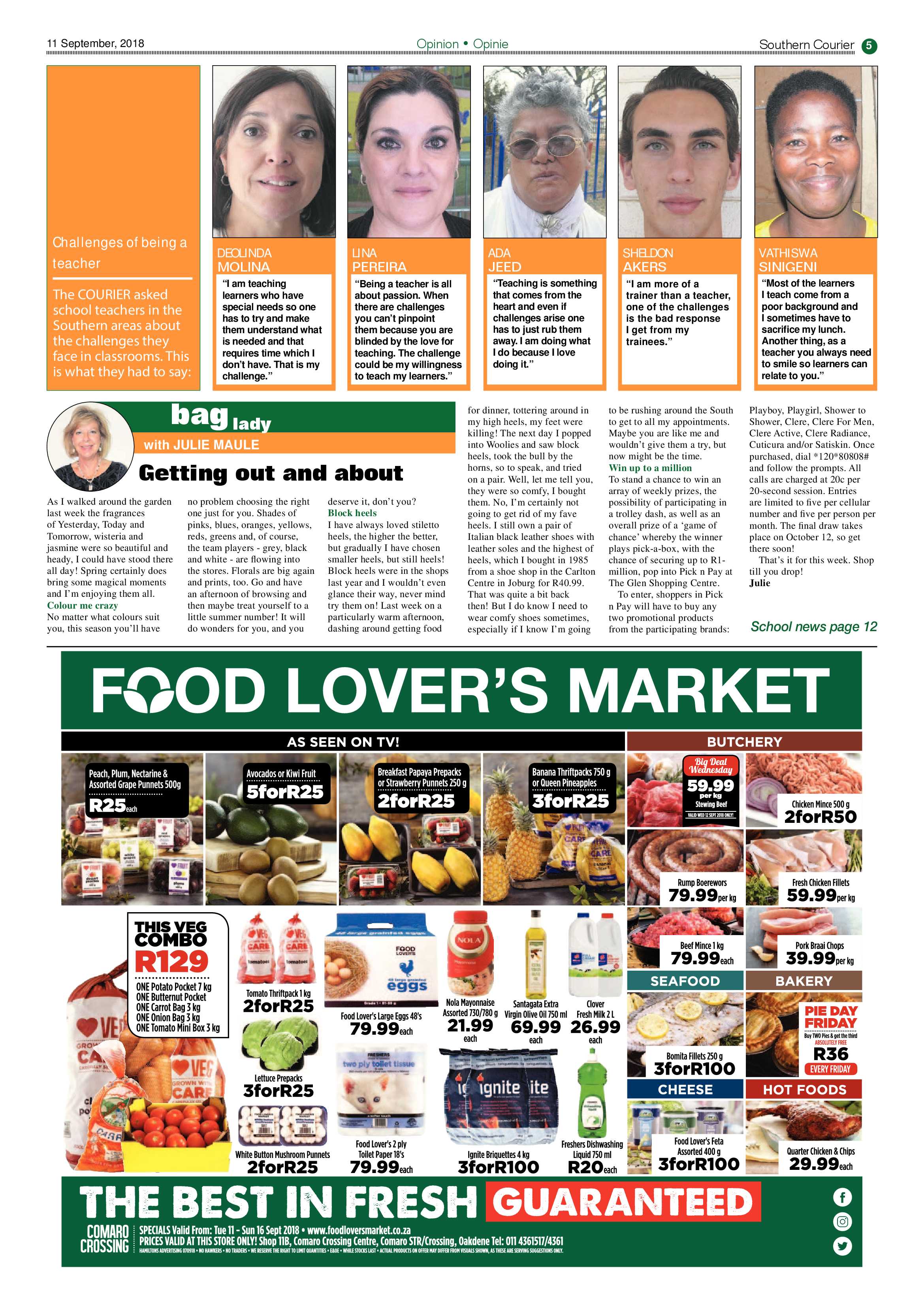 Southern Courier 11 September 2018 page 5