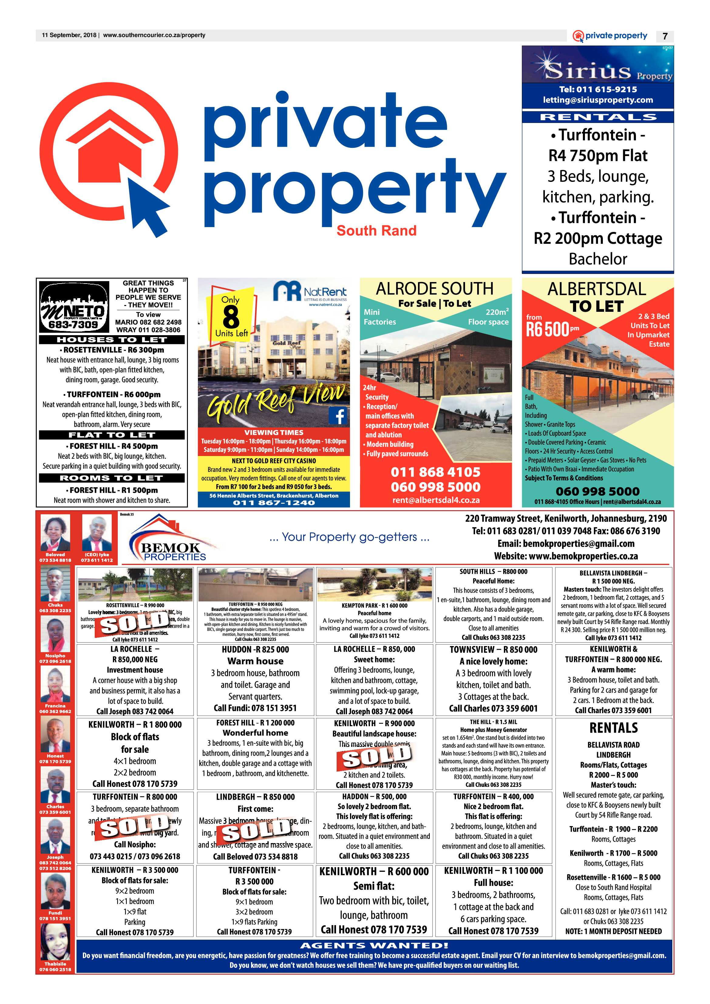 Southern Courier 11 September 2018 page 7