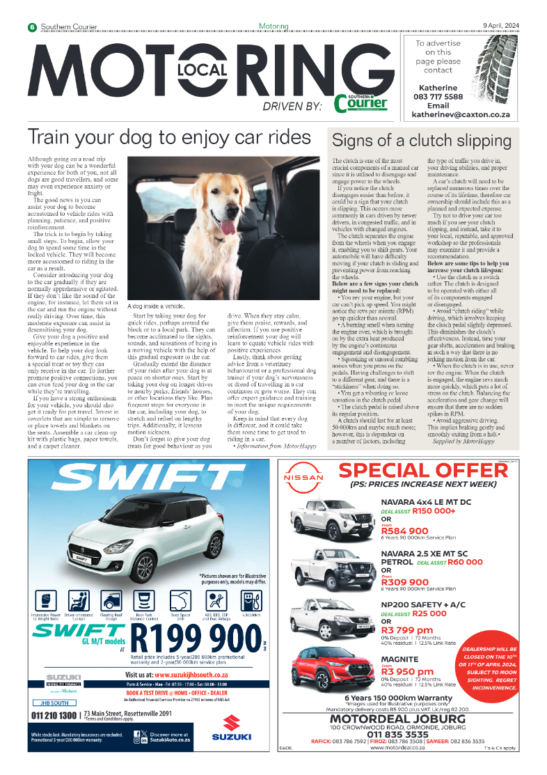 Southern Courier 12 April 2024 page 6