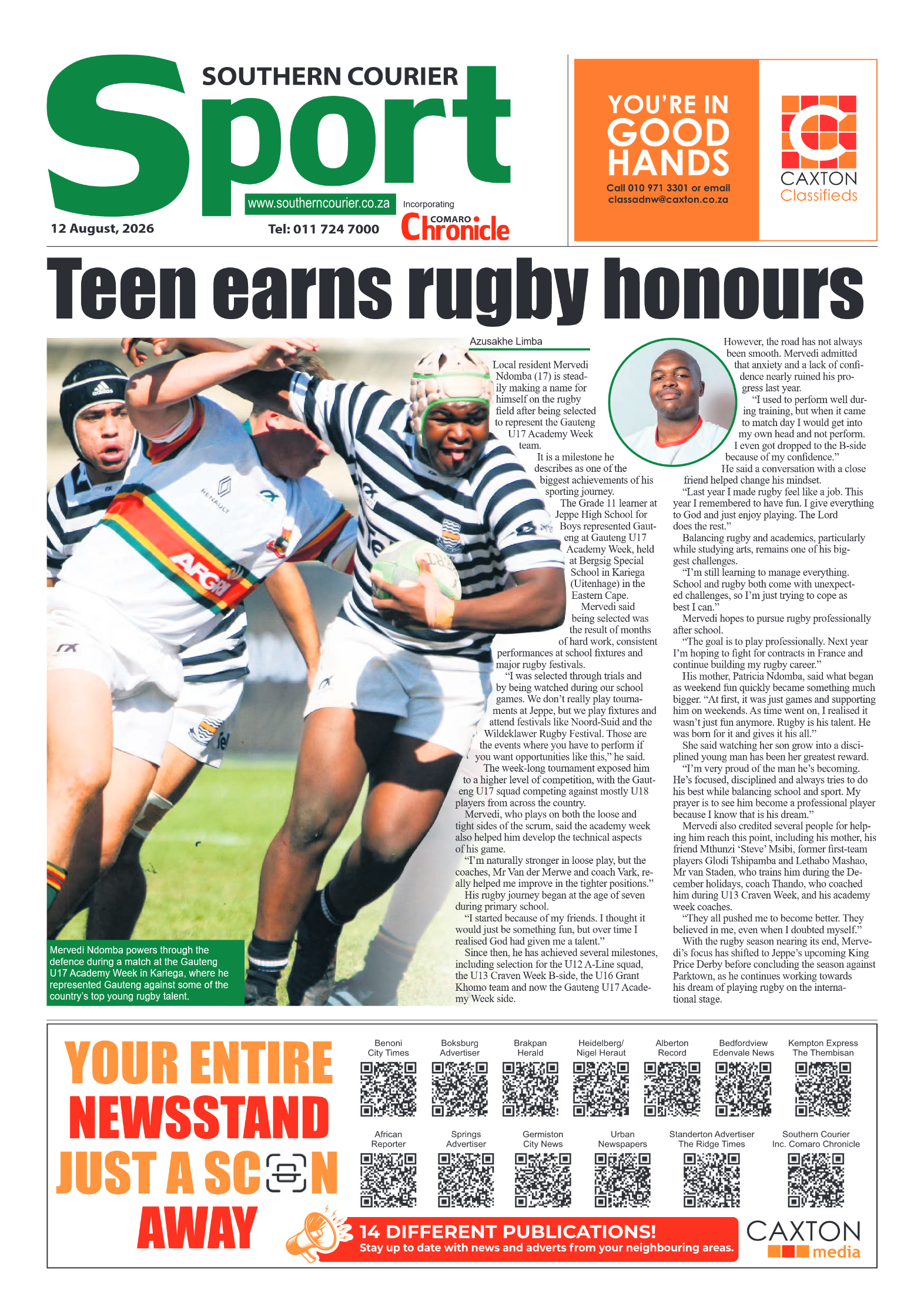Southern Courier 12 August 2026 page 8