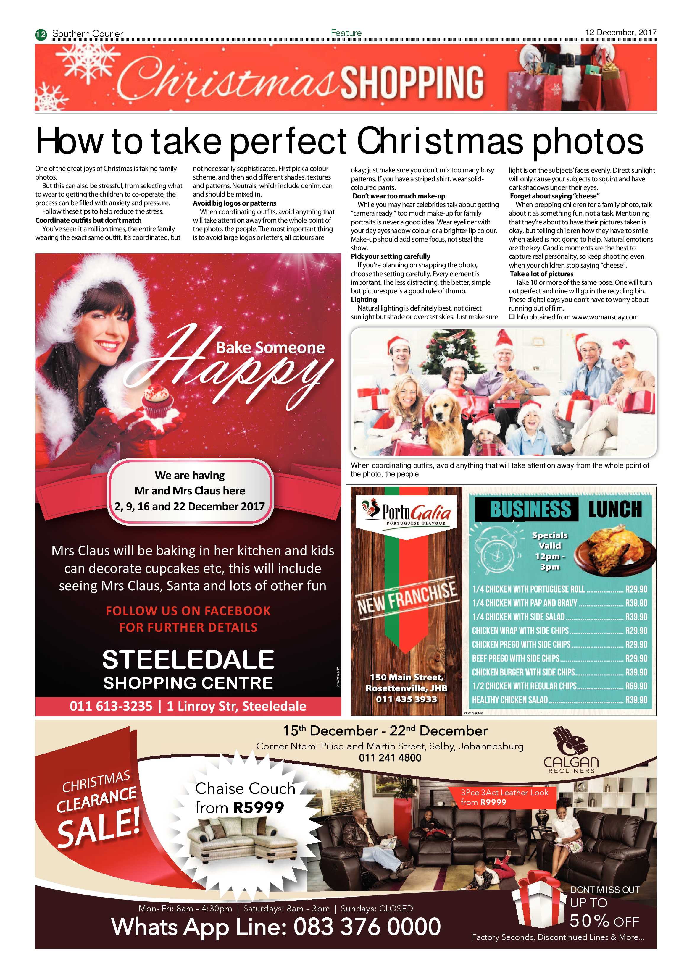 Southern Courier 12 December 2017 page 12