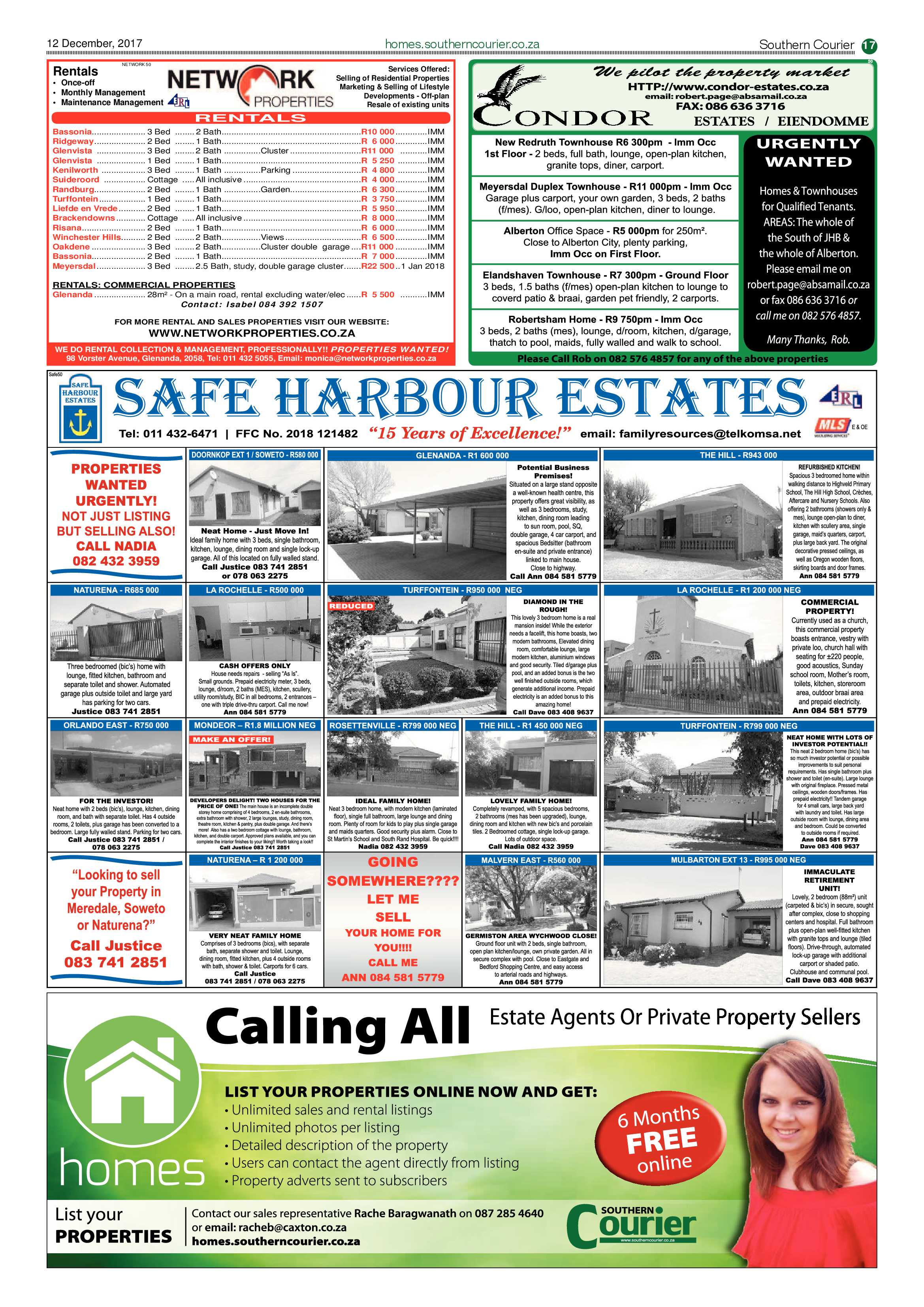 Southern Courier 12 December 2017 page 17