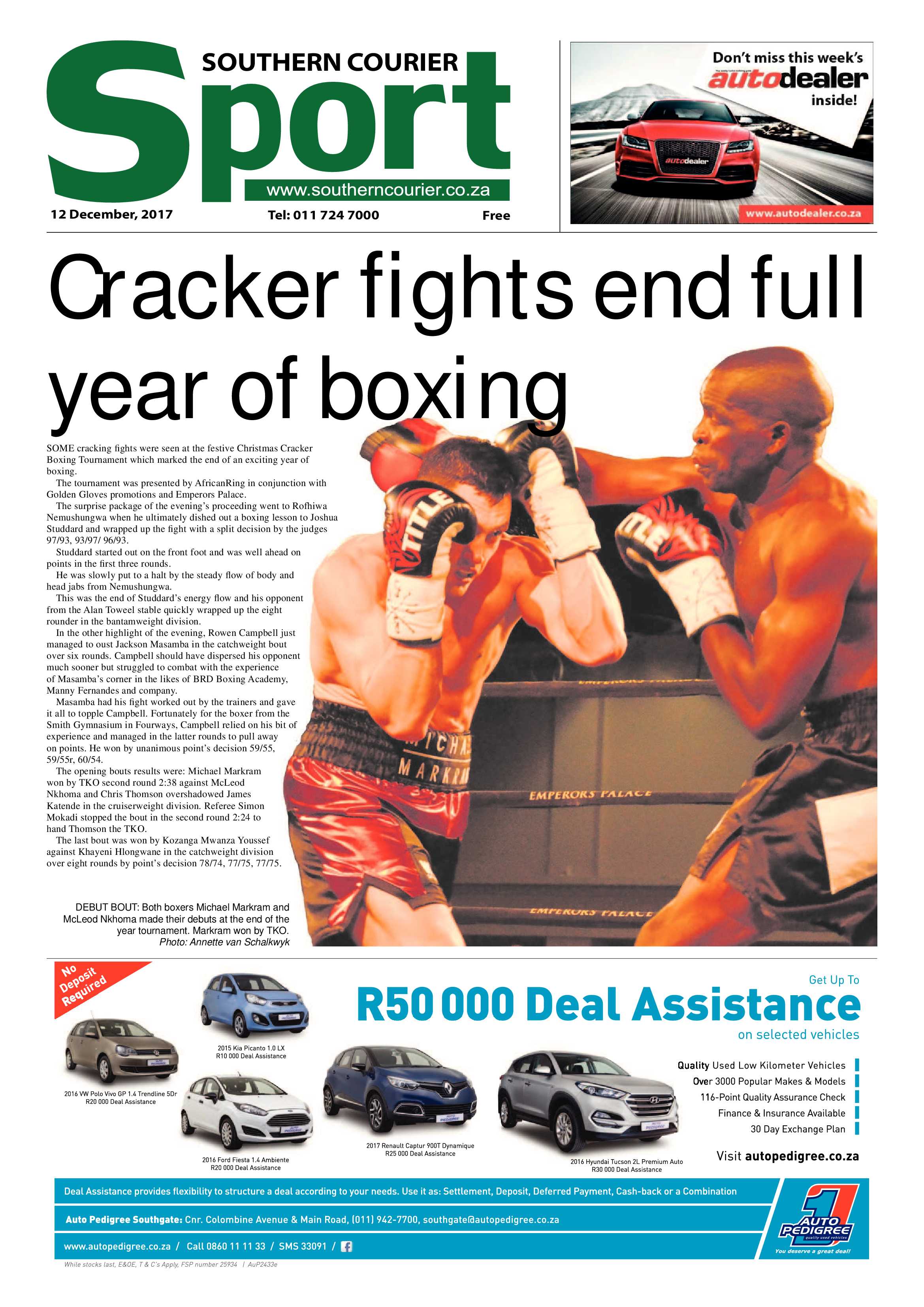 Southern Courier 12 December 2017 page 24