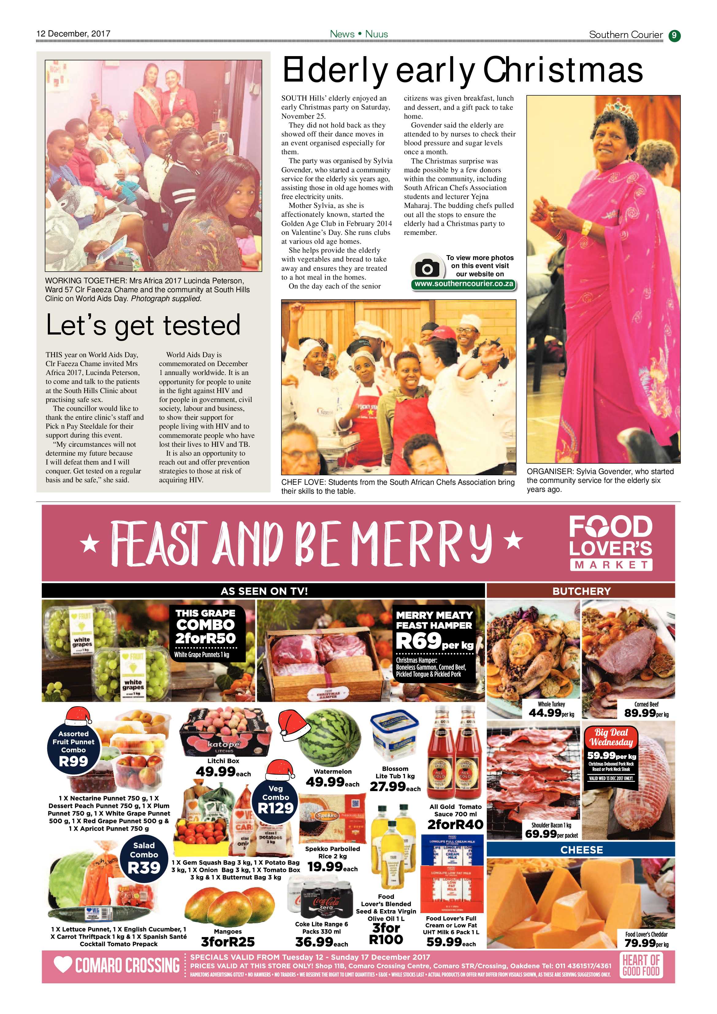 Southern Courier 12 December 2017 page 9