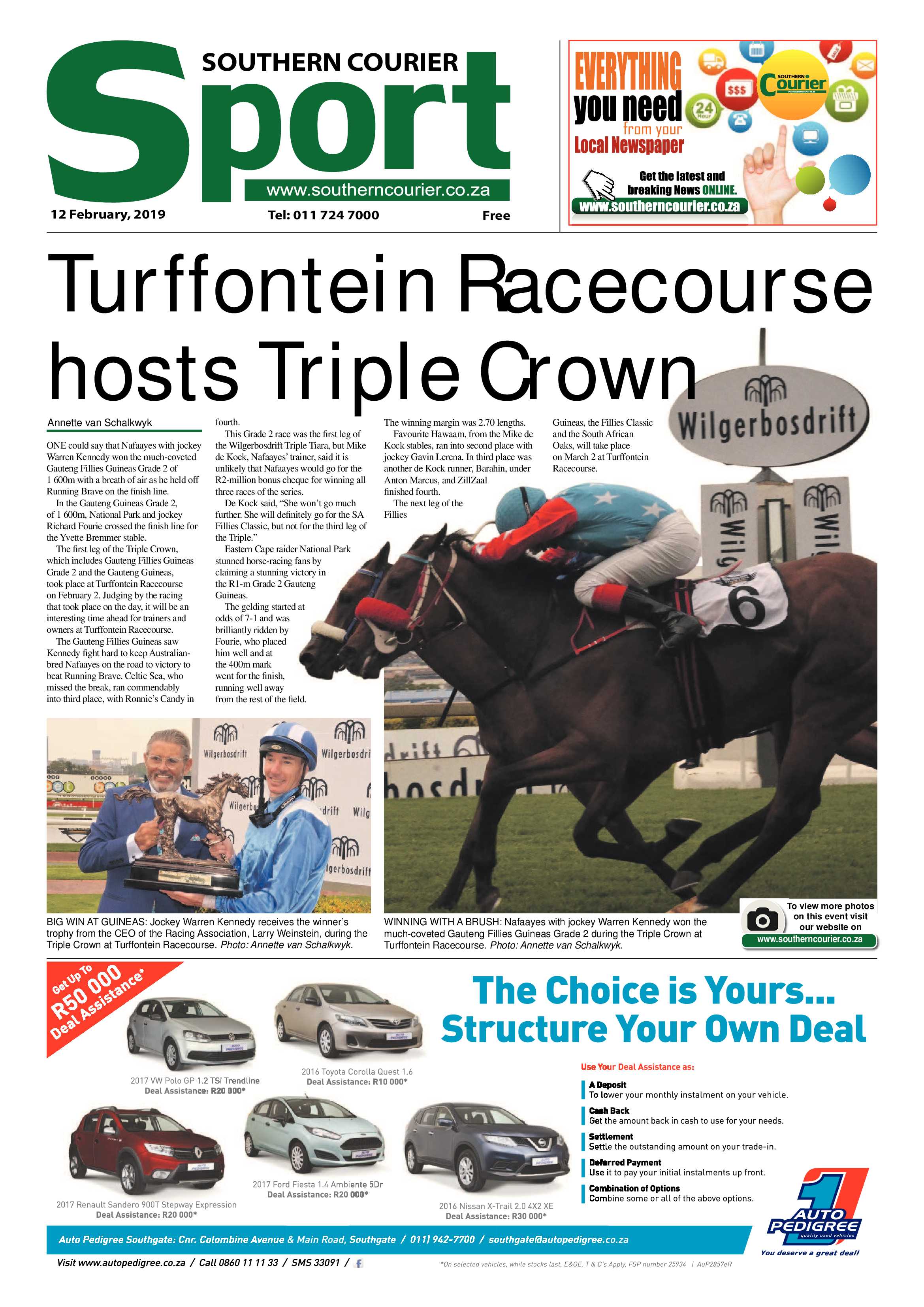 Southern Courier 12 February 2019 page 20