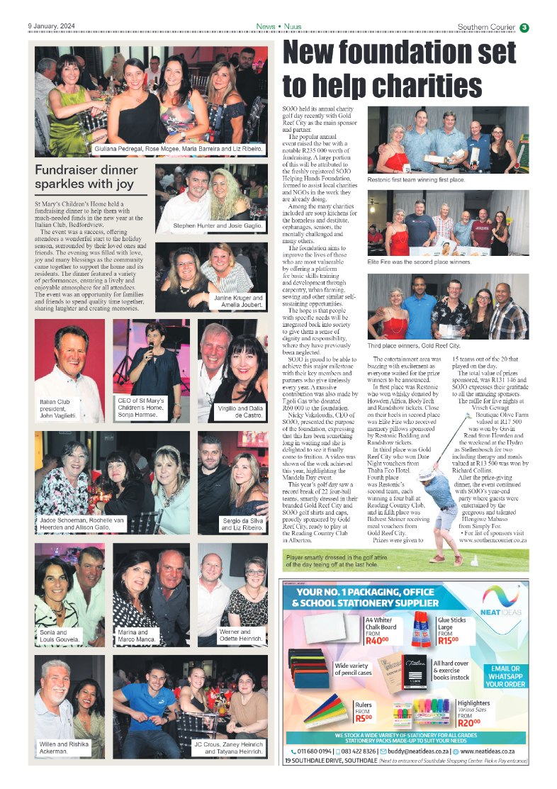 Southern Courier 09 January 2024 page 3