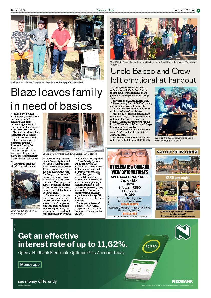 Southern Courier 12 July 2022 page 3