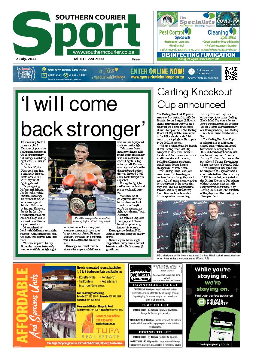 Southern Courier 12 July 2022 page 8