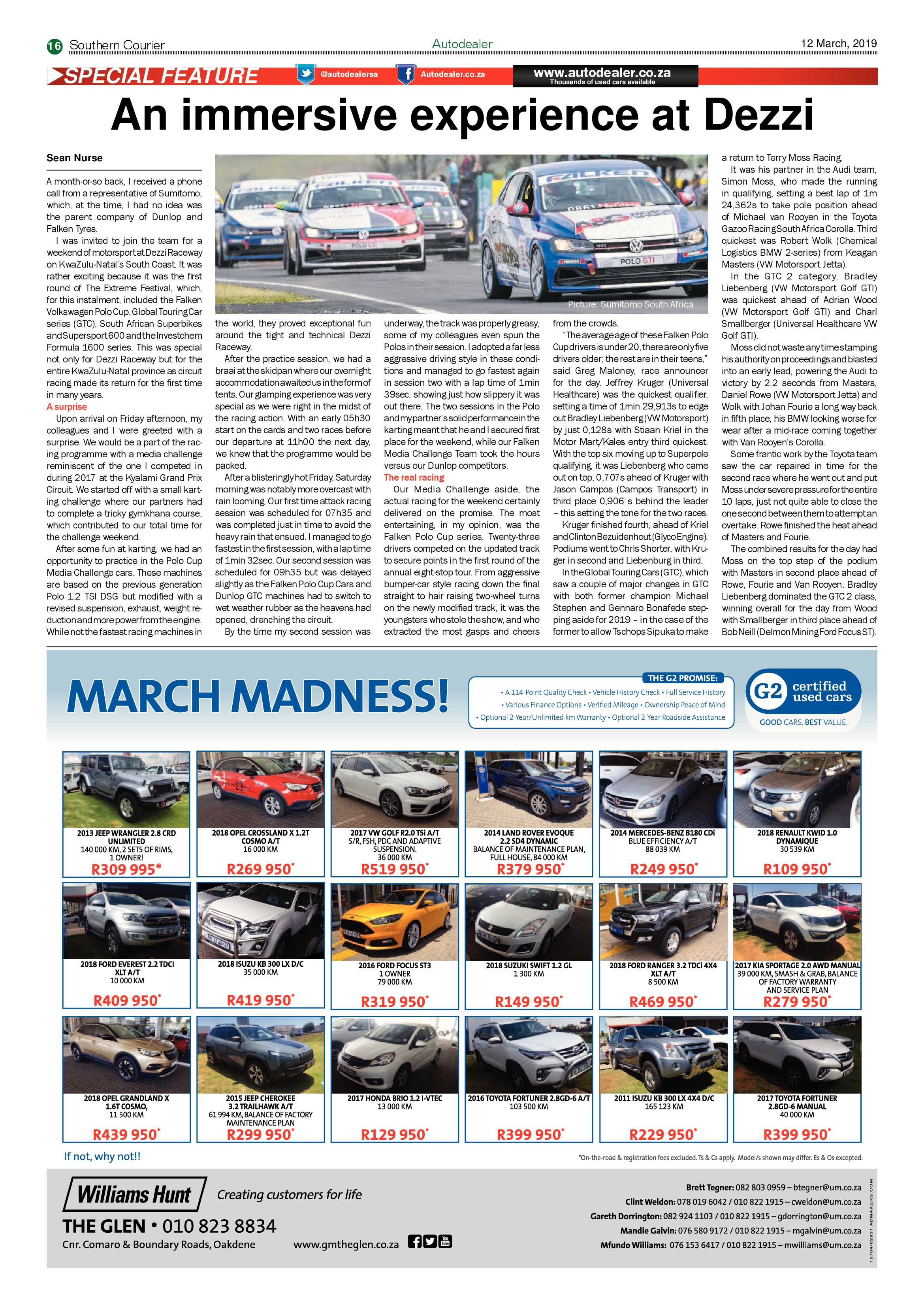Southern Courier 12 March 2019 page 16