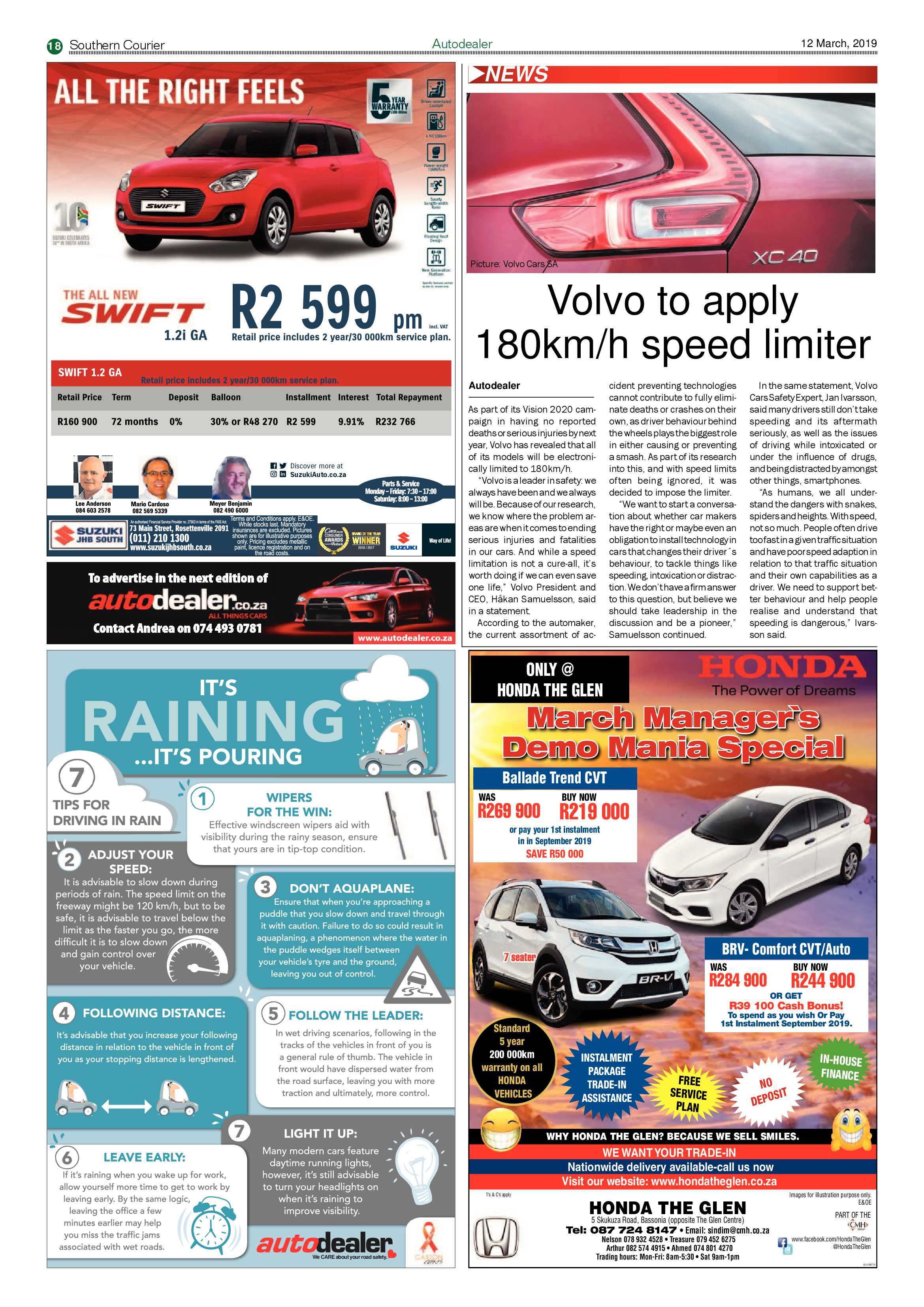 Southern Courier 12 March 2019 page 18