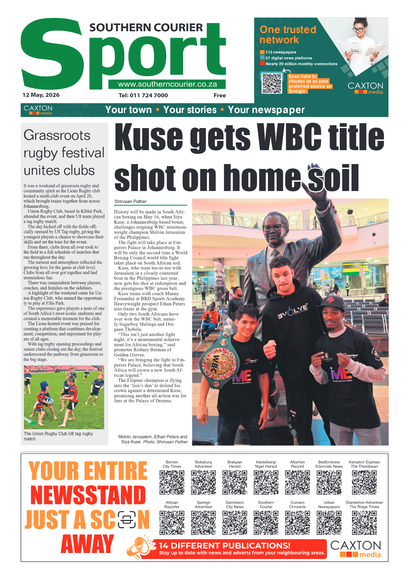 Southern Courier 12 May 2026 page 8