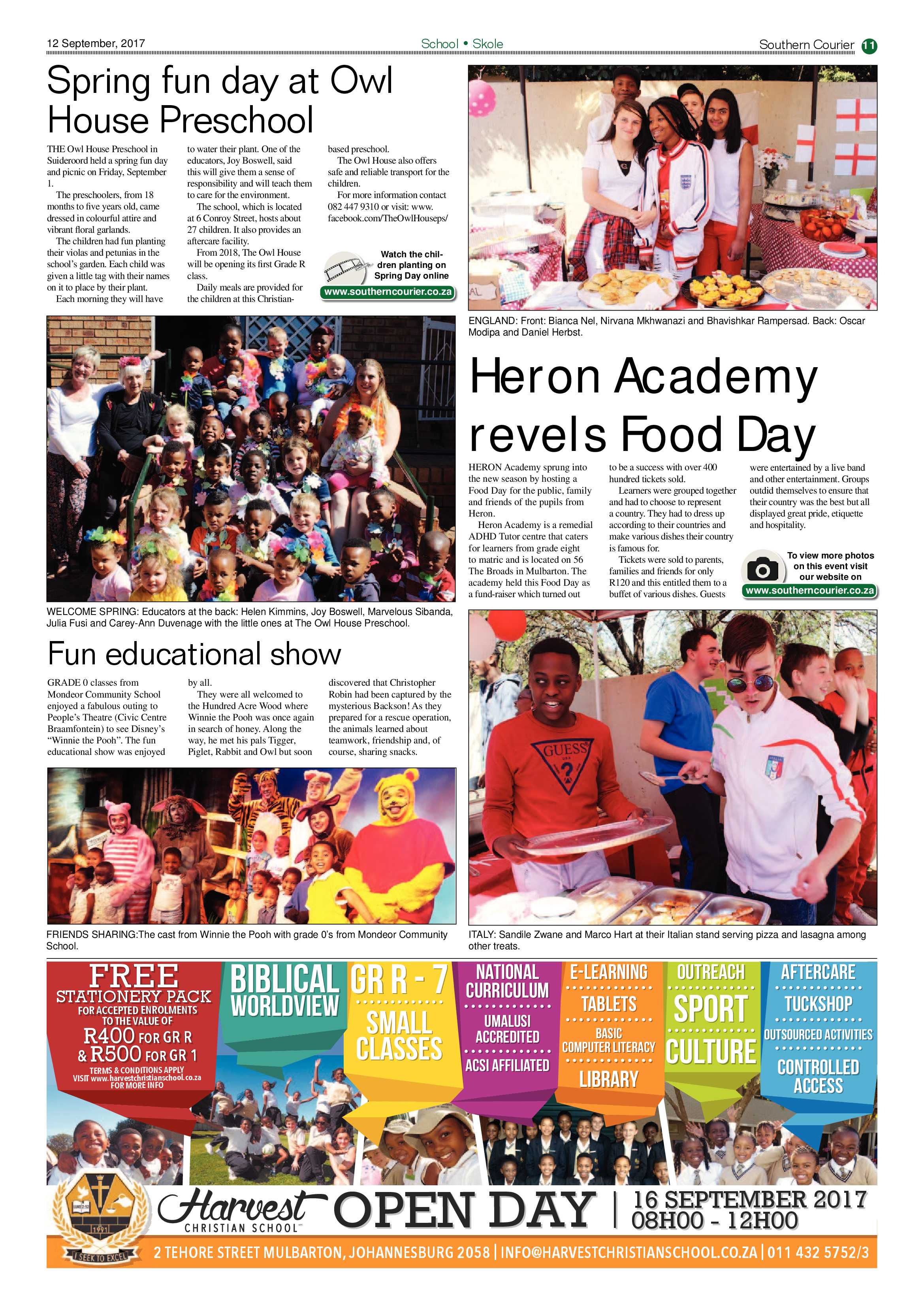 Southern Courier 12 September 2017 page 11