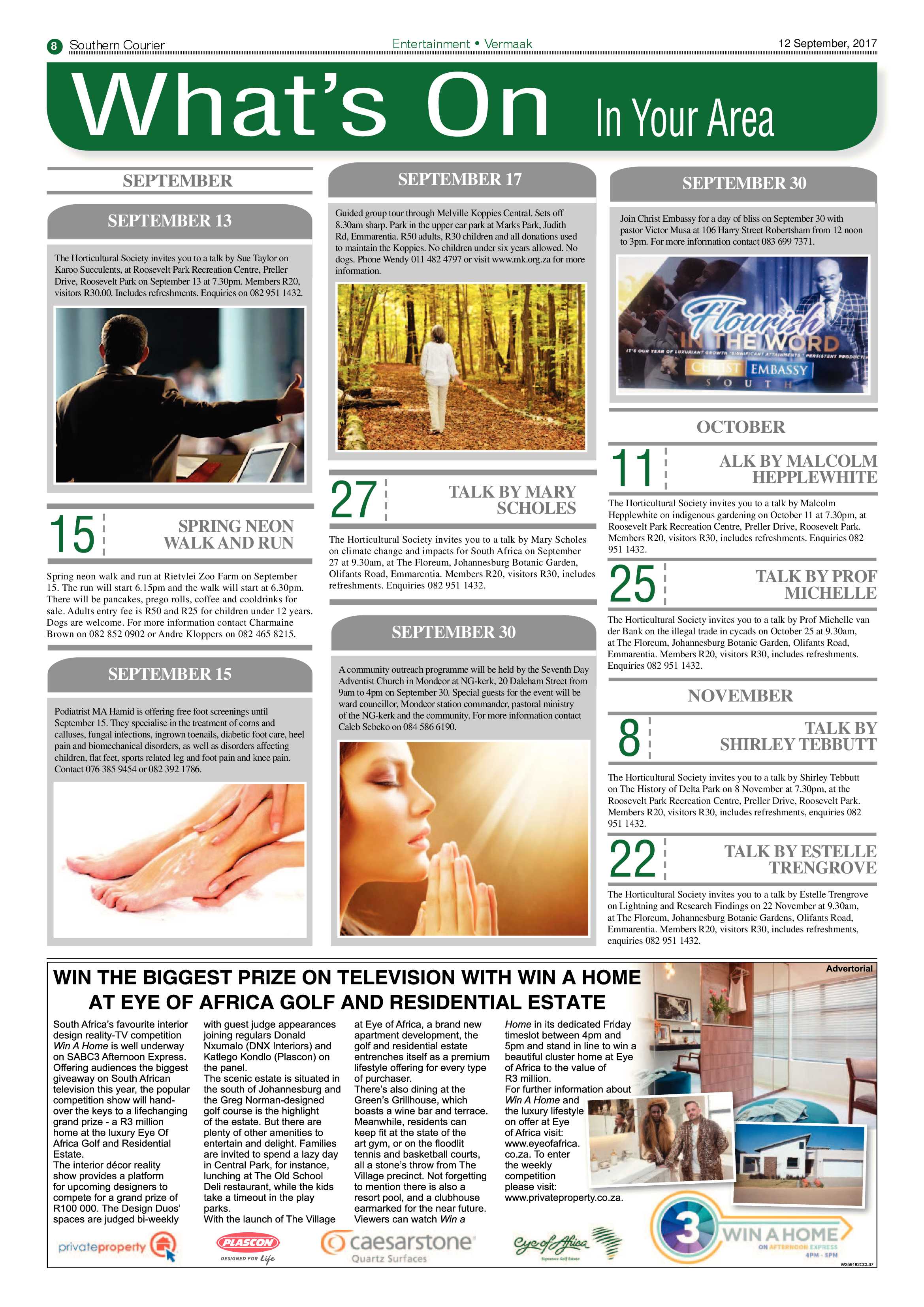 Southern Courier 12 September 2017 page 8