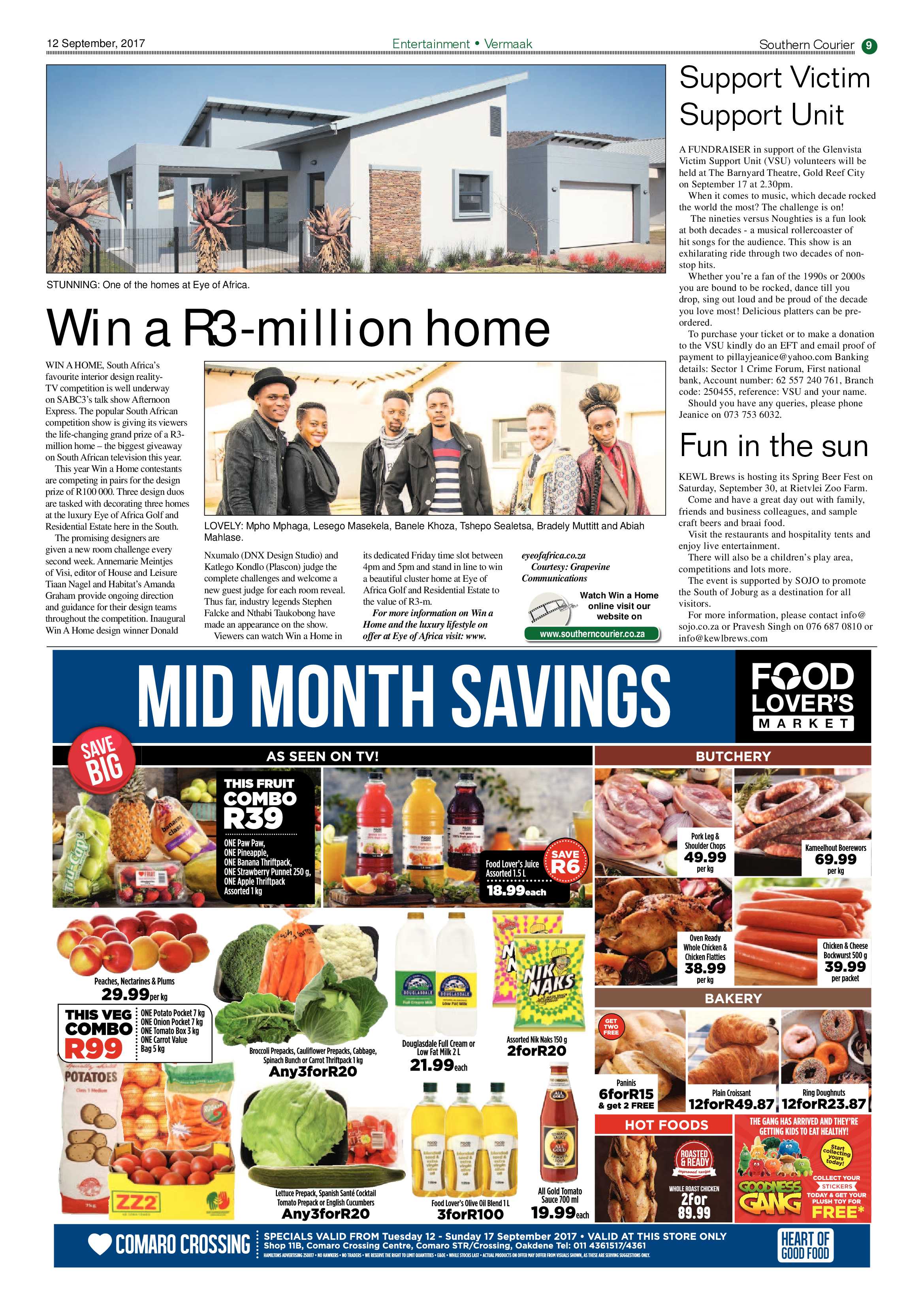 Southern Courier 12 September 2017 page 9